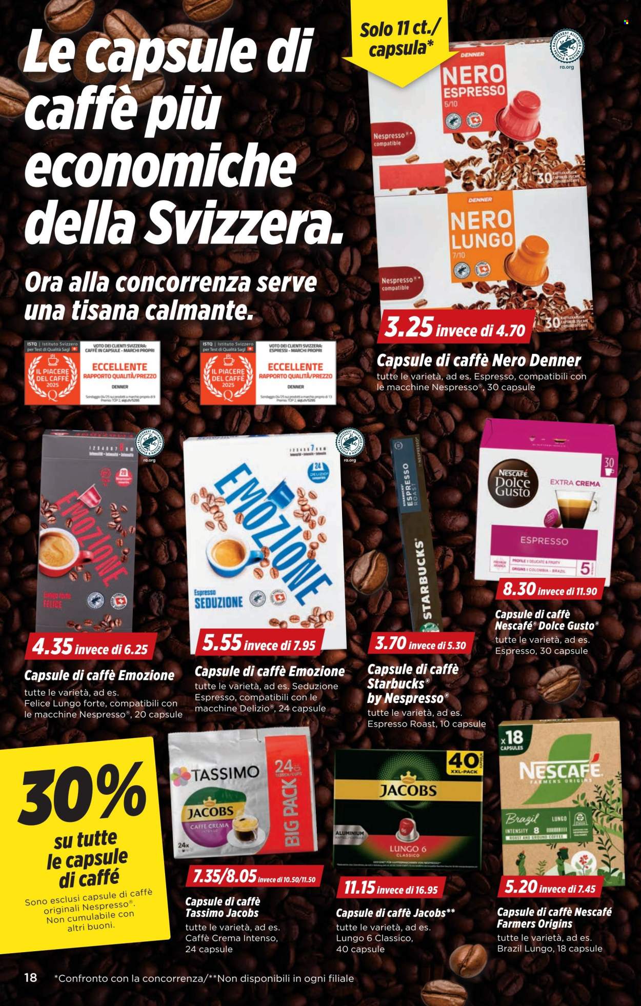 Volantino Denner - 20.5.2025 - 26.5.2025. Pagina 18.