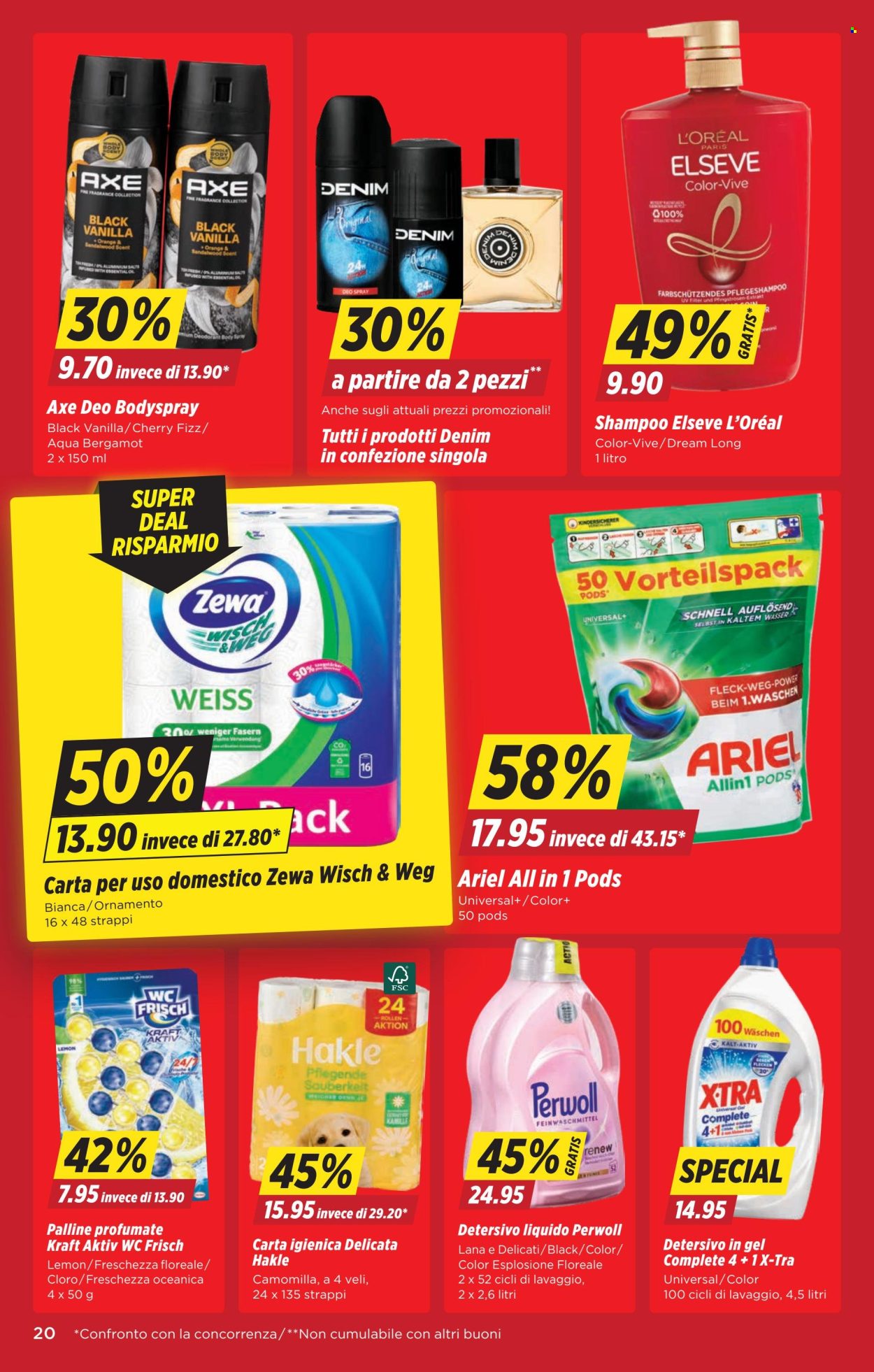 Volantino Denner - 20.5.2025 - 26.5.2025. Pagina 20.