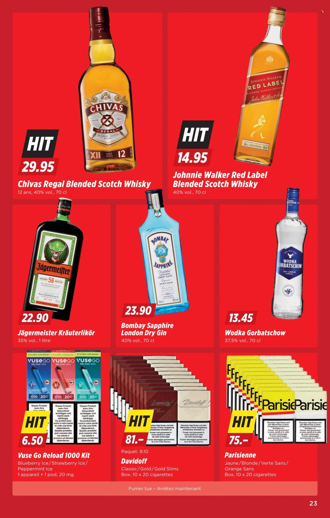 Volantino Denner - 20.5.2025 - 26.5.2025. Pagina 23.