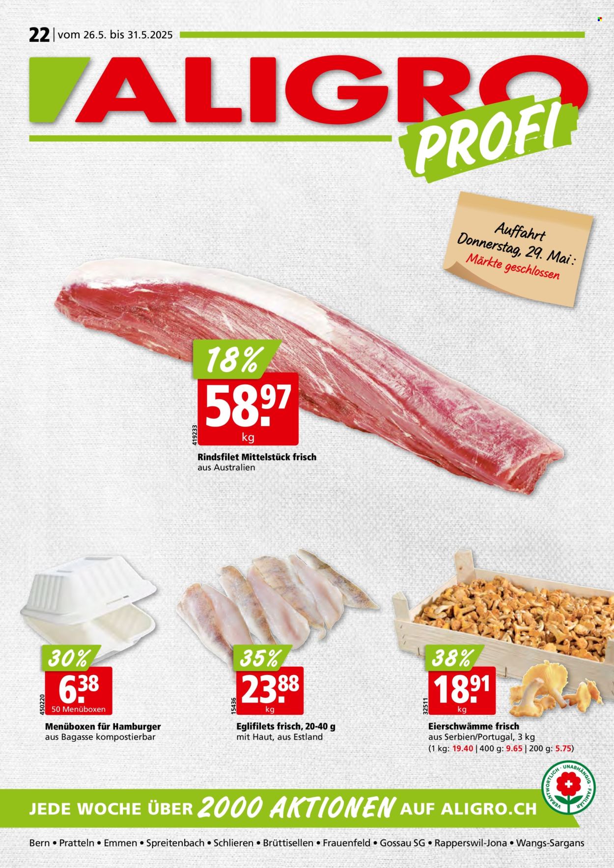 Volantino ALIGRO - 26.5.2025 - 31.5.2025. Pagina 1.