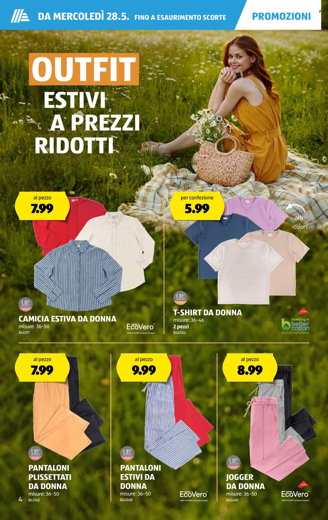Volantino Aldi - 28.5.2025 - 4.6.2025. Pagina 4.