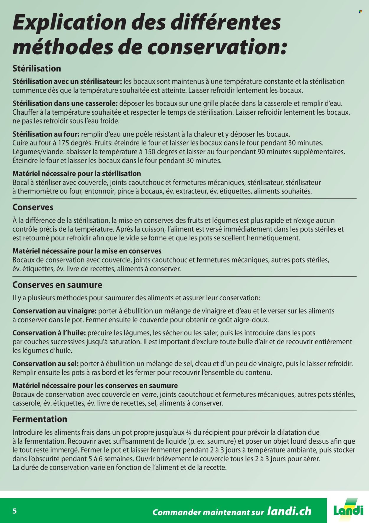Volantino Landi. Pagina 5. Pagina 5