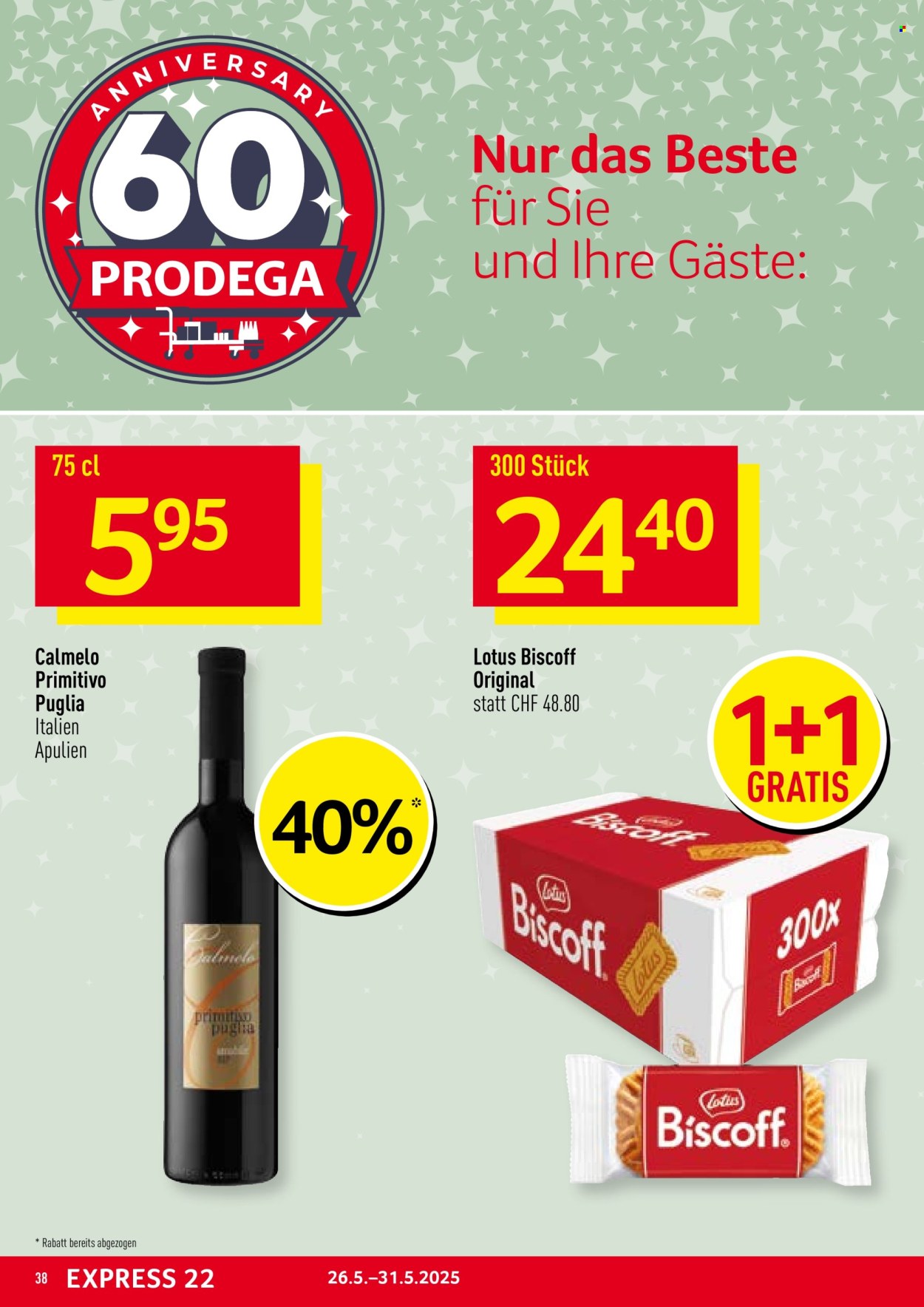 Volantino Prodega - 26.5.2025 - 31.5.2025. Pagina 38.