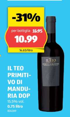 IL TEO PRIMITIVO DI MANDURIA DOP