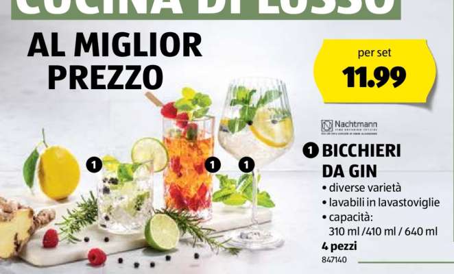 BICCHIERI DA GIN