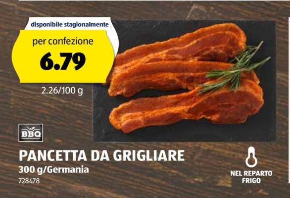 PANCETTA DA GRIGLIARE