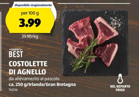Costolette di agnello
