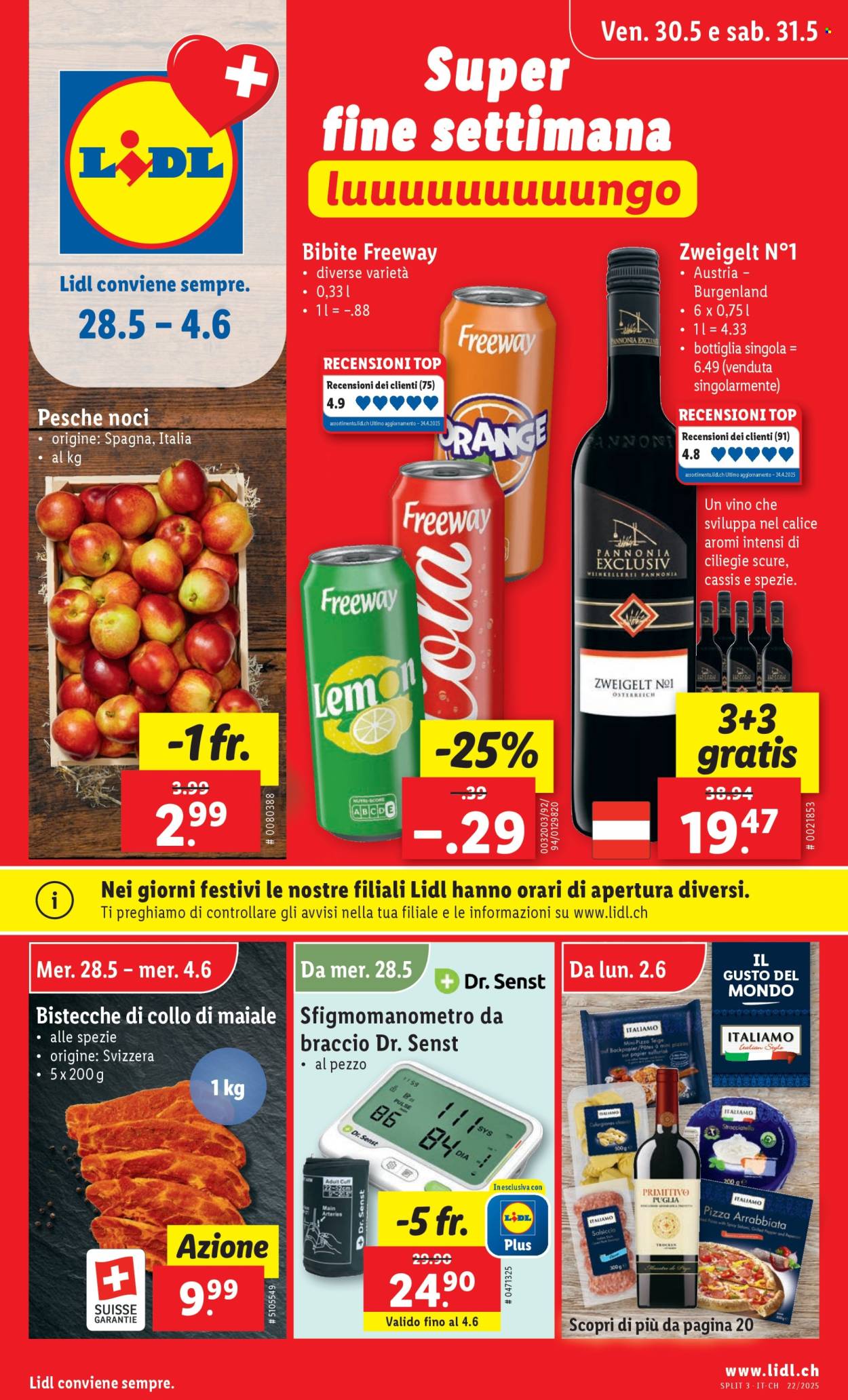 Volantino Lidl - 28.5.2025 - 4.6.2025. Pagina 1.