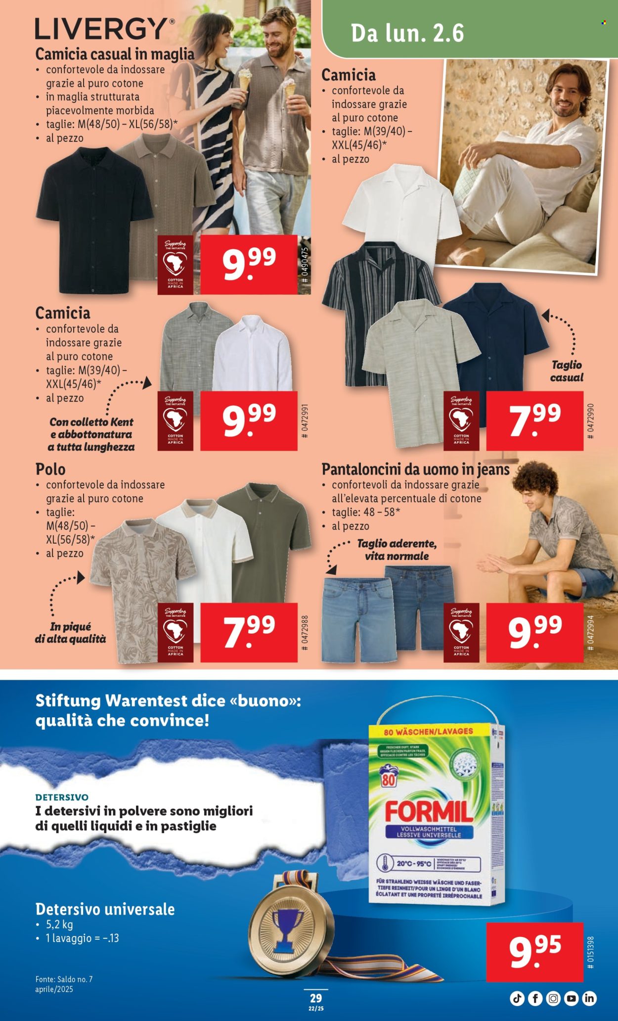 Volantino Lidl - 28.5.2025 - 4.6.2025. Pagina 33.