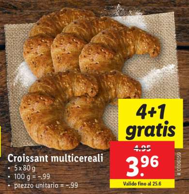 Croissant multicereali