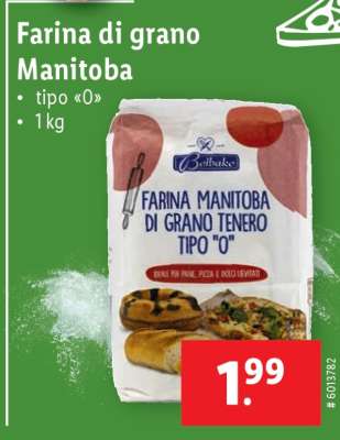 Farina di grano Manitoba
