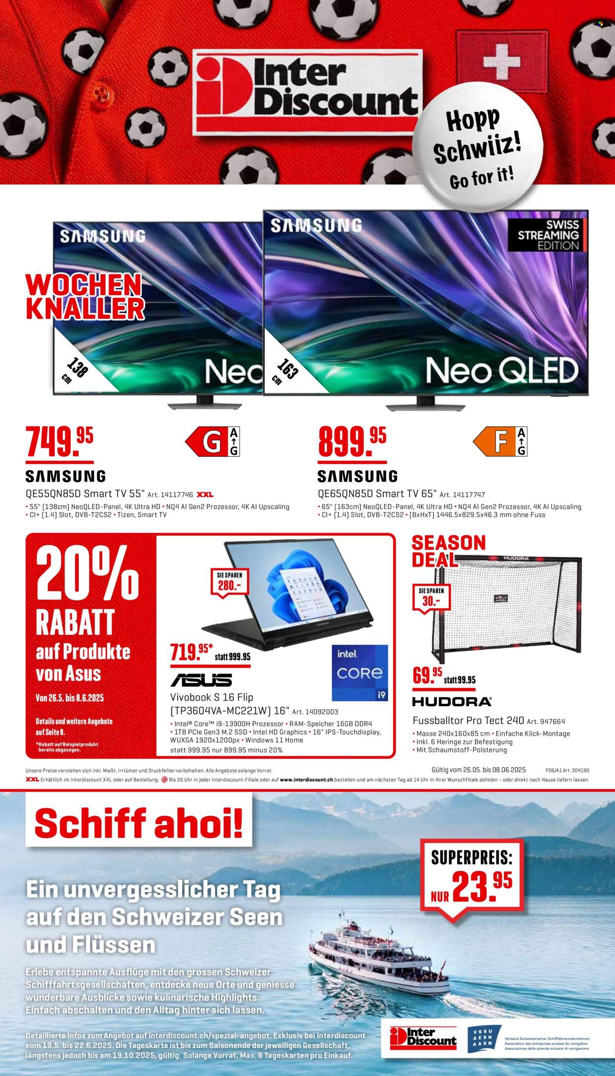 Volantino Interdiscount - 26.5.2025 - 8.6.2025. Pagina 1.