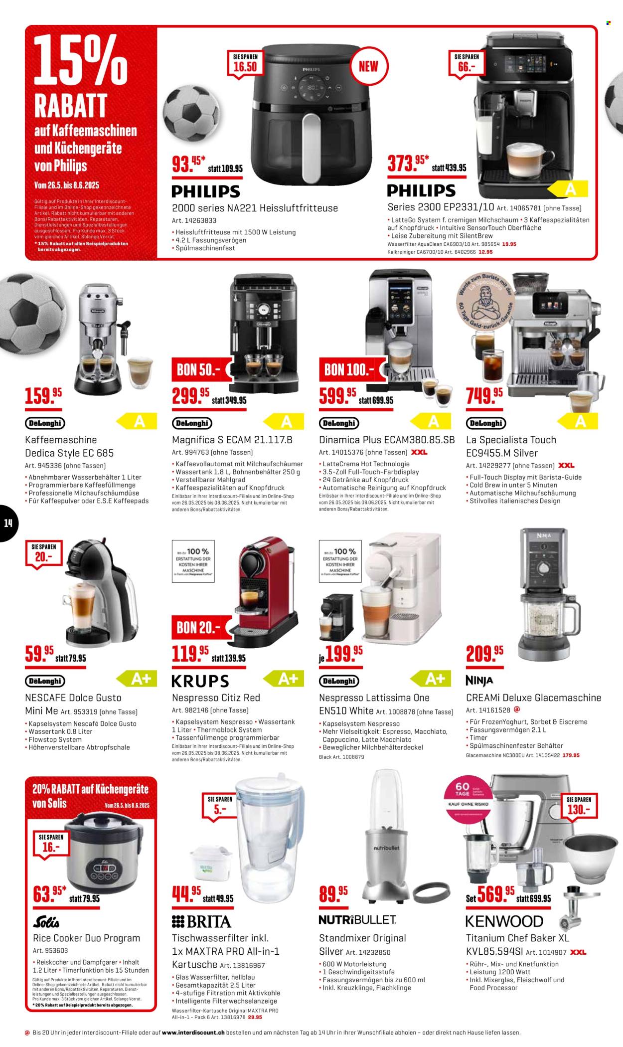 Volantino Interdiscount - 26.5.2025 - 8.6.2025. Pagina 14.