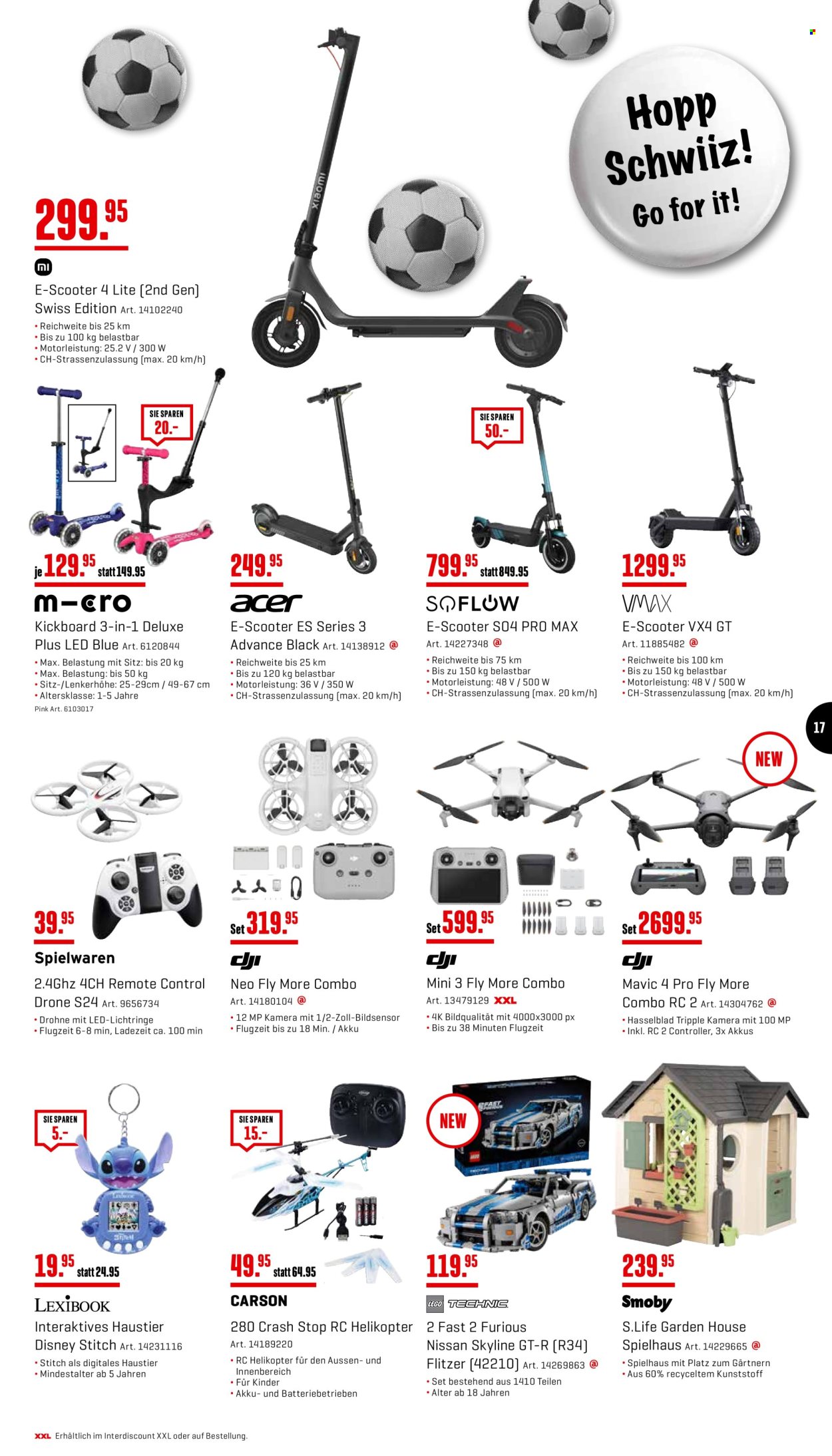 Volantino Interdiscount - 26.5.2025 - 8.6.2025. Pagina 17.