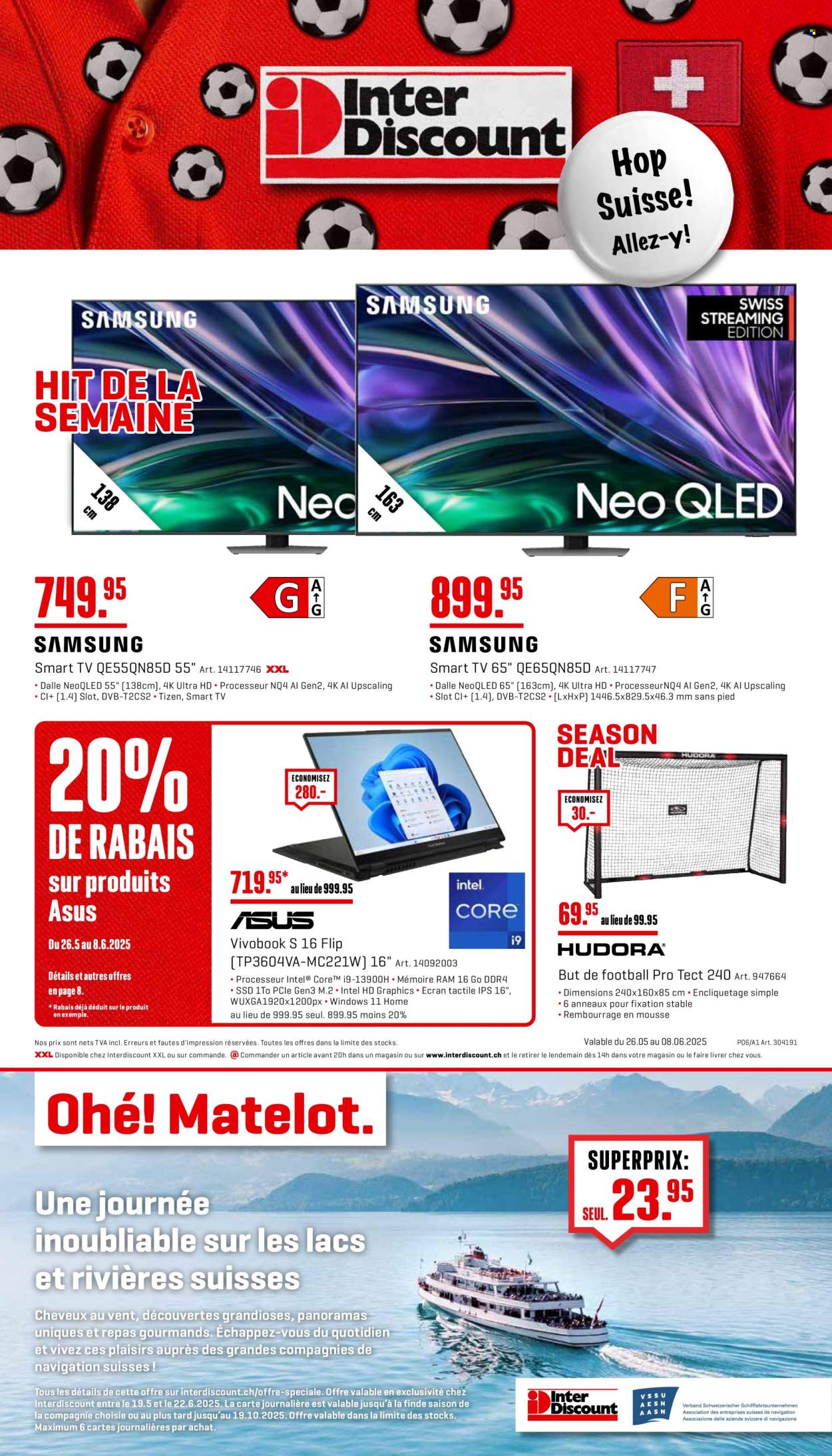 Volantino Interdiscount - 26.5.2025 - 8.6.2025. Pagina 1.