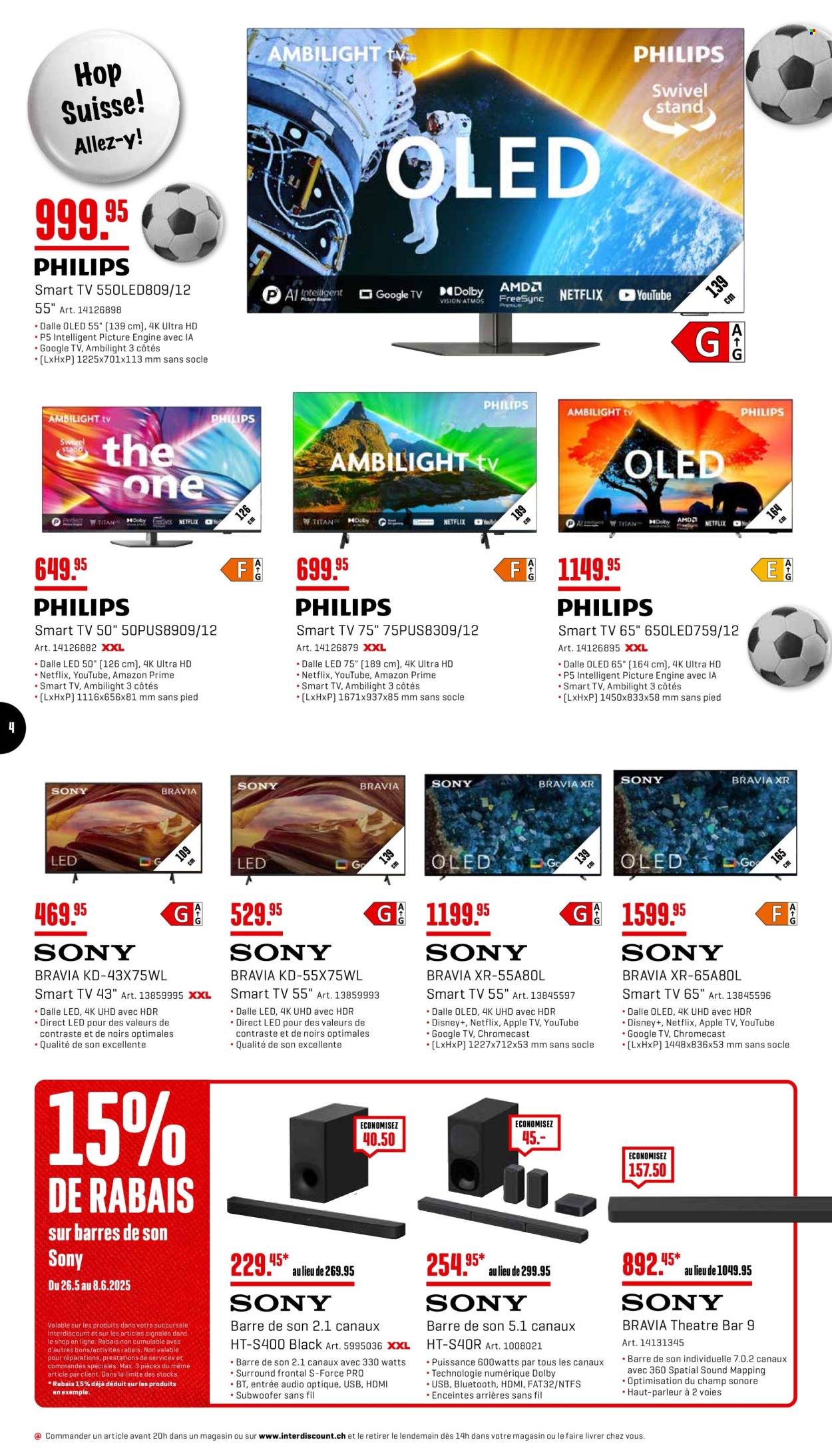 Volantino Interdiscount - 26.5.2025 - 8.6.2025. Pagina 4.