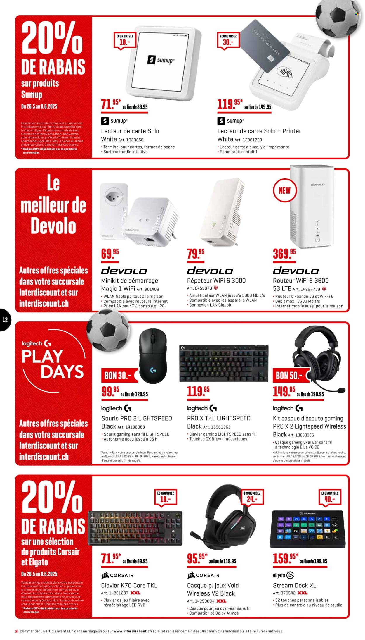 Volantino Interdiscount - 26.5.2025 - 8.6.2025. Pagina 12.