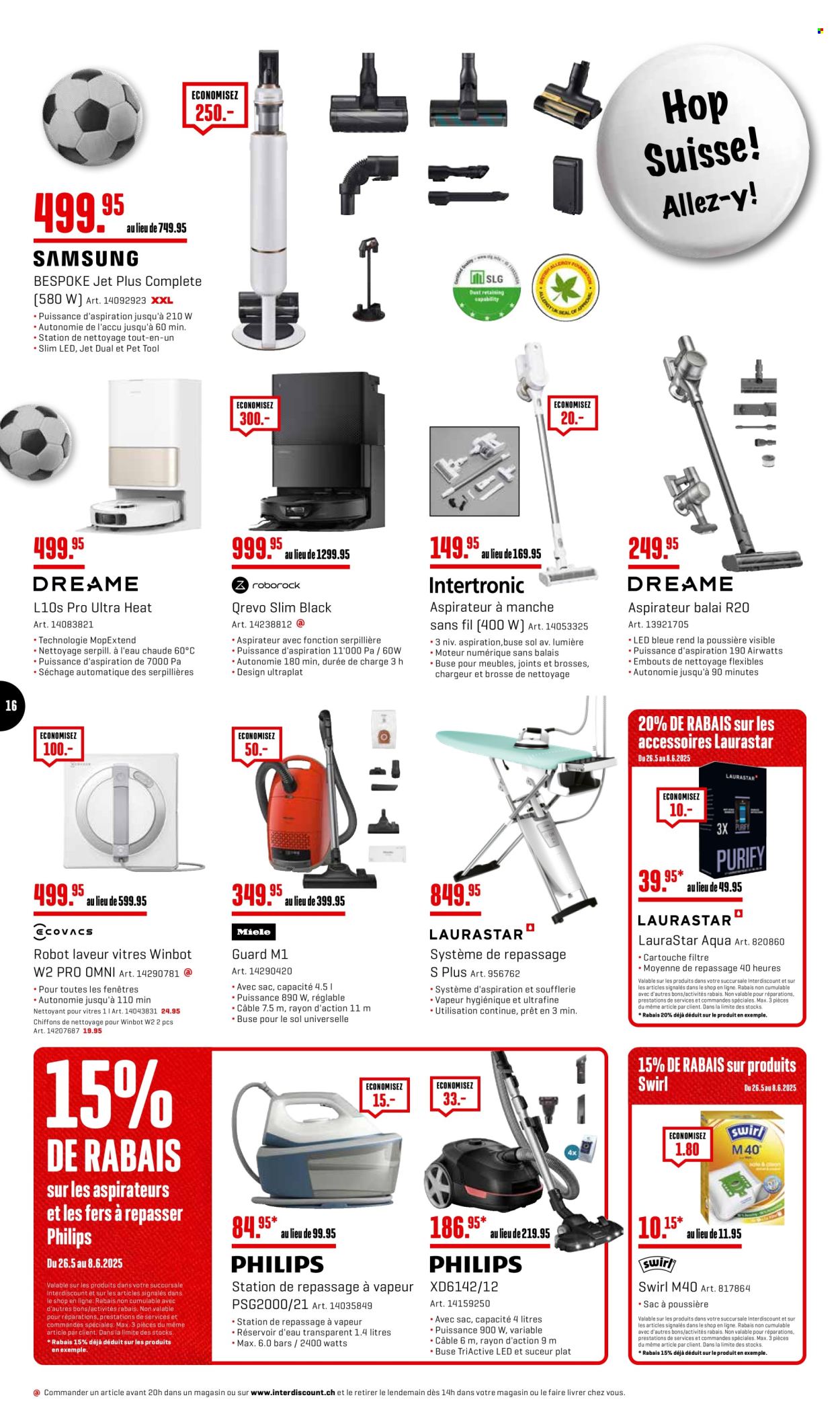 Volantino Interdiscount - 26.5.2025 - 8.6.2025. Pagina 16.