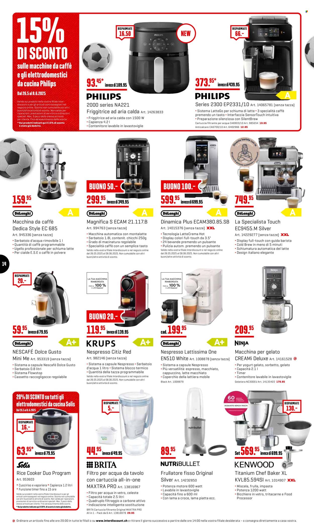 Volantino Interdiscount - 26.5.2025 - 8.6.2025. Pagina 14.