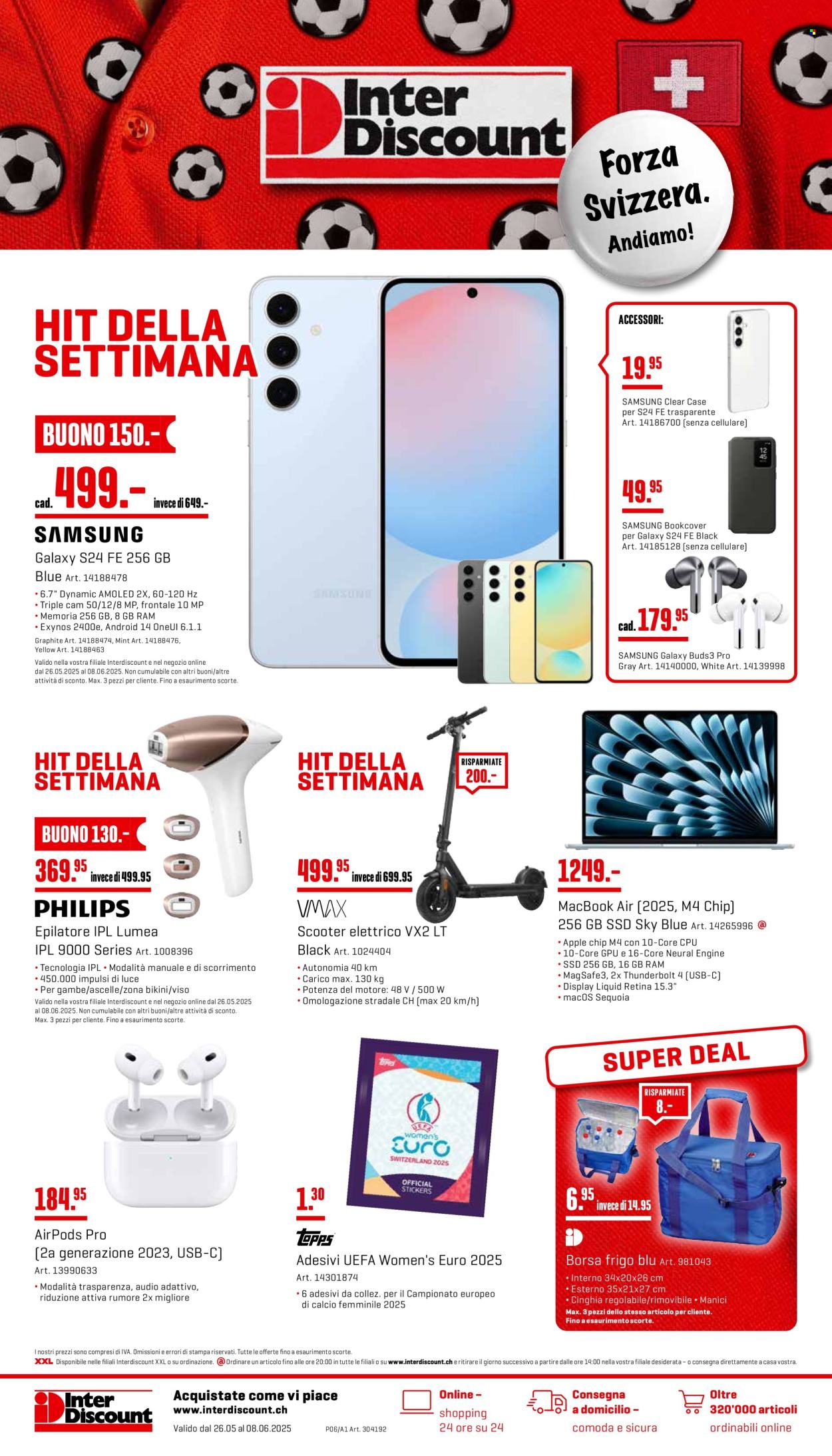 Volantino Interdiscount - 26.5.2025 - 8.6.2025. Pagina 20.