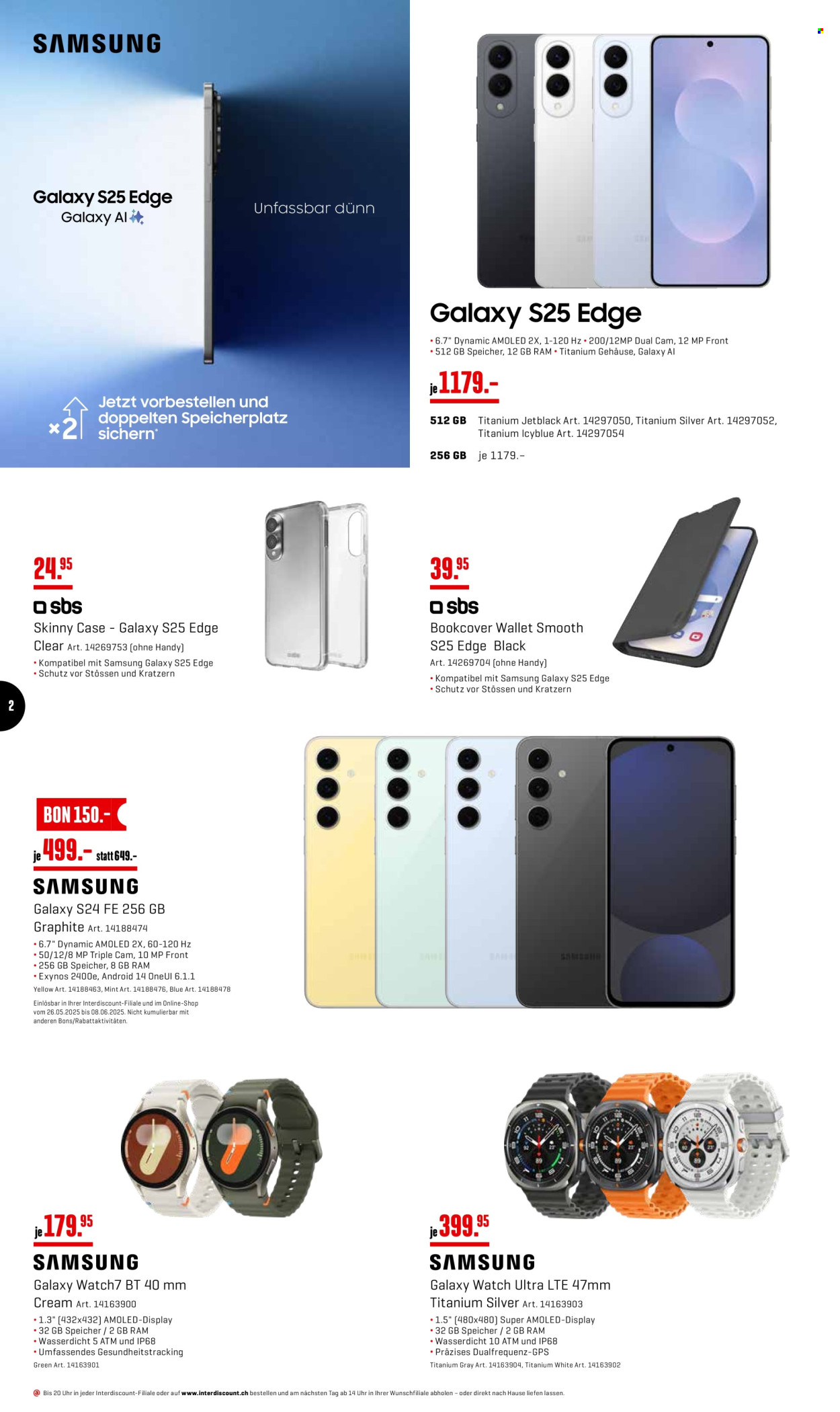 Volantino Interdiscount - 26.5.2025 - 8.6.2025. Pagina 2.