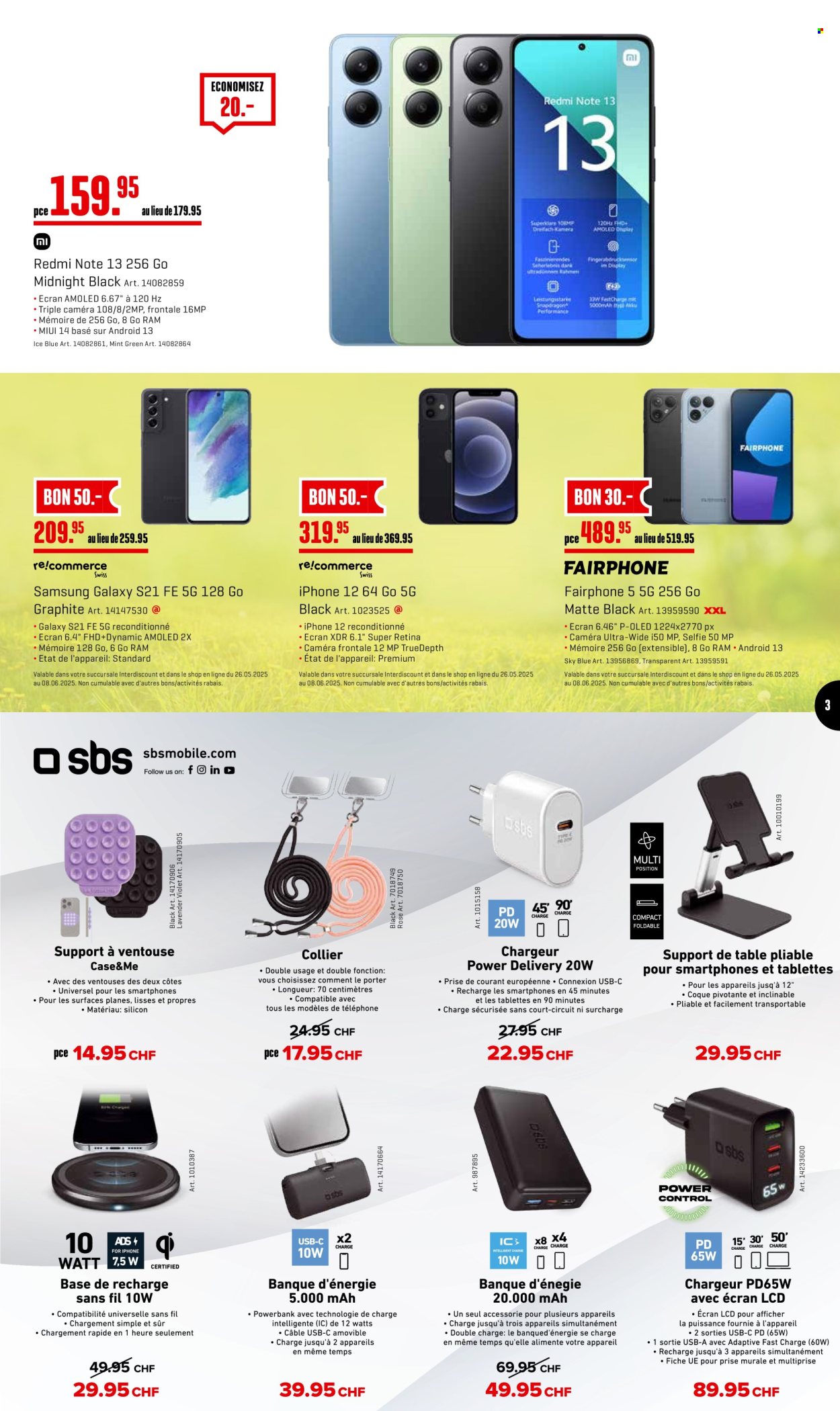Volantino Interdiscount - 26.5.2025 - 8.6.2025. Pagina 3.