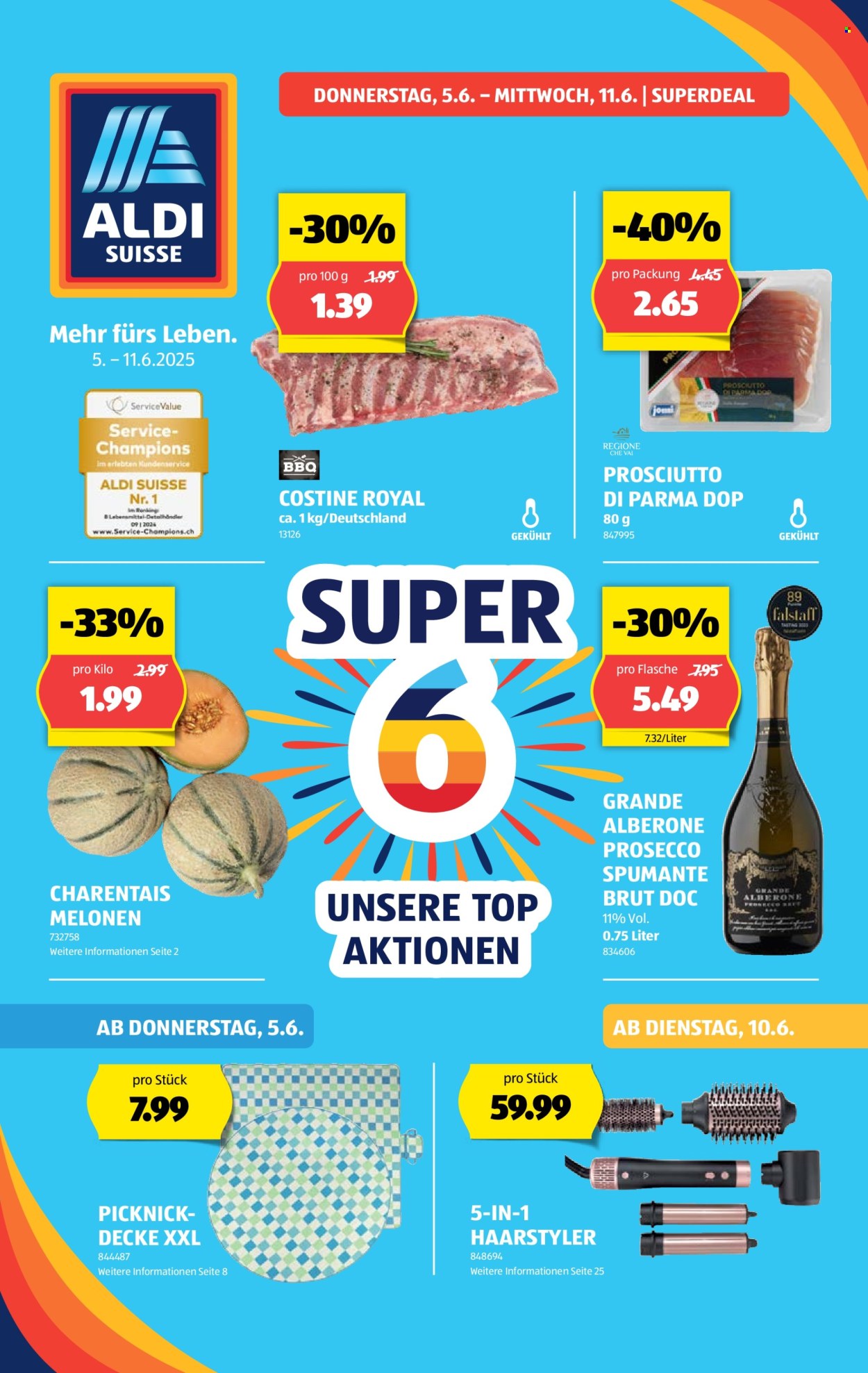 Volantino Aldi - 5.6.2025 - 11.6.2025. Pagina 1.