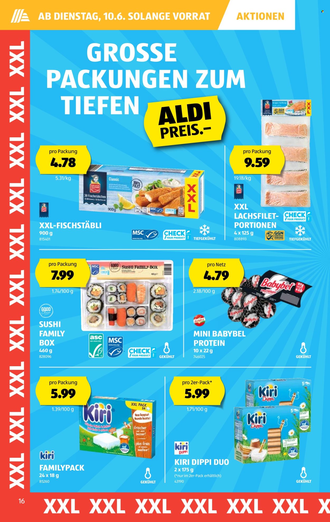Volantino Aldi - 5.6.2025 - 11.6.2025. Pagina 16.