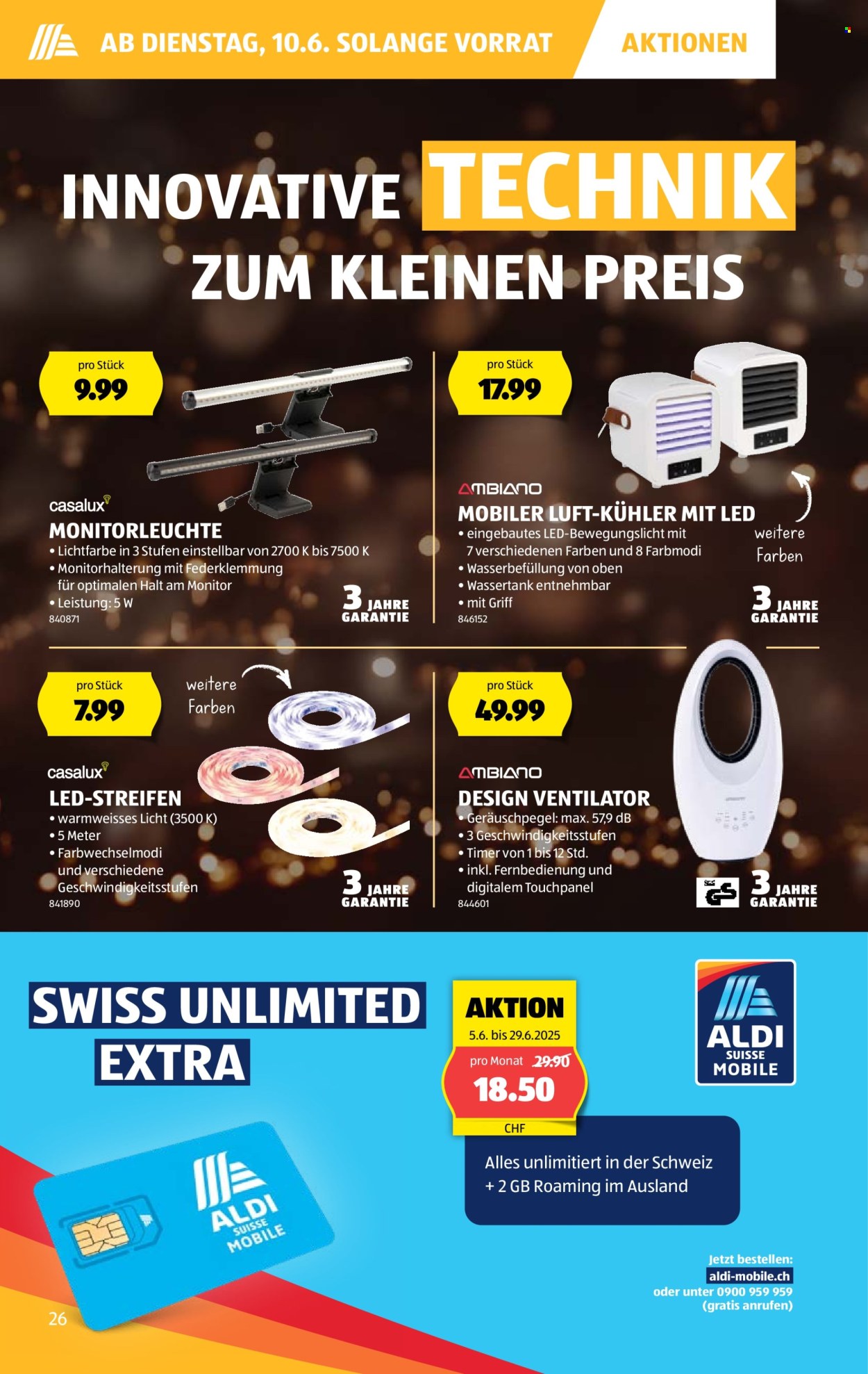 Volantino Aldi - 5.6.2025 - 11.6.2025. Pagina 26.