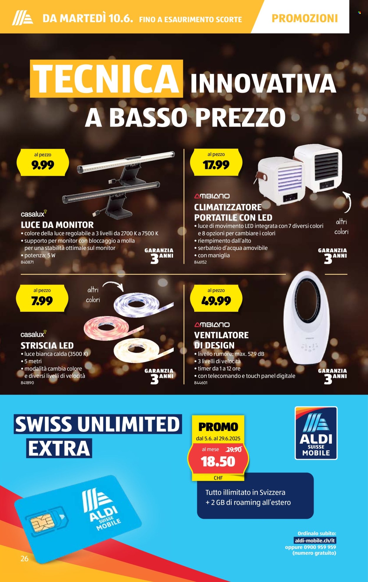 Volantino Aldi - 5.6.2025 - 11.6.2025. Pagina 26.