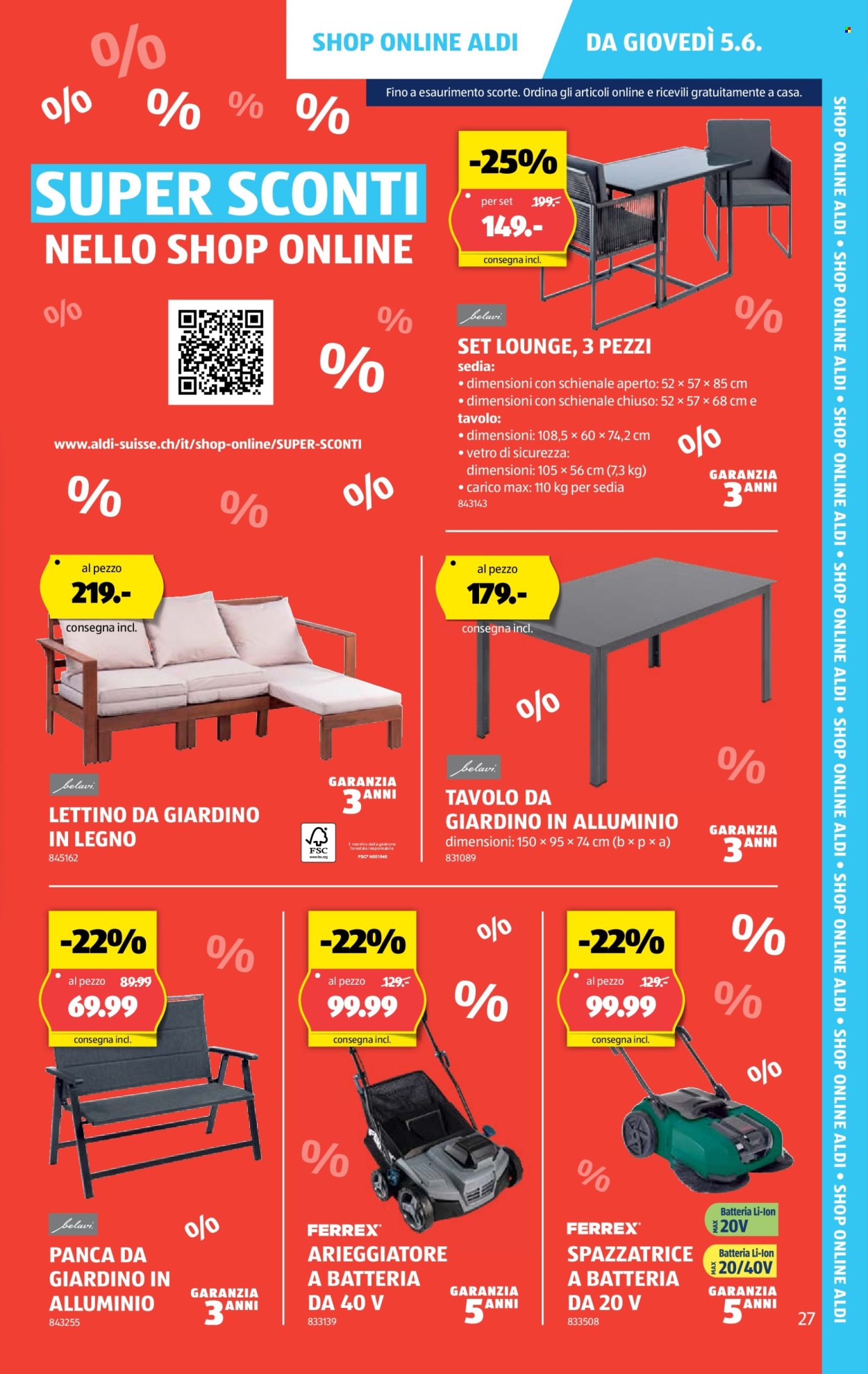 Volantino Aldi - 5.6.2025 - 11.6.2025. Pagina 27.