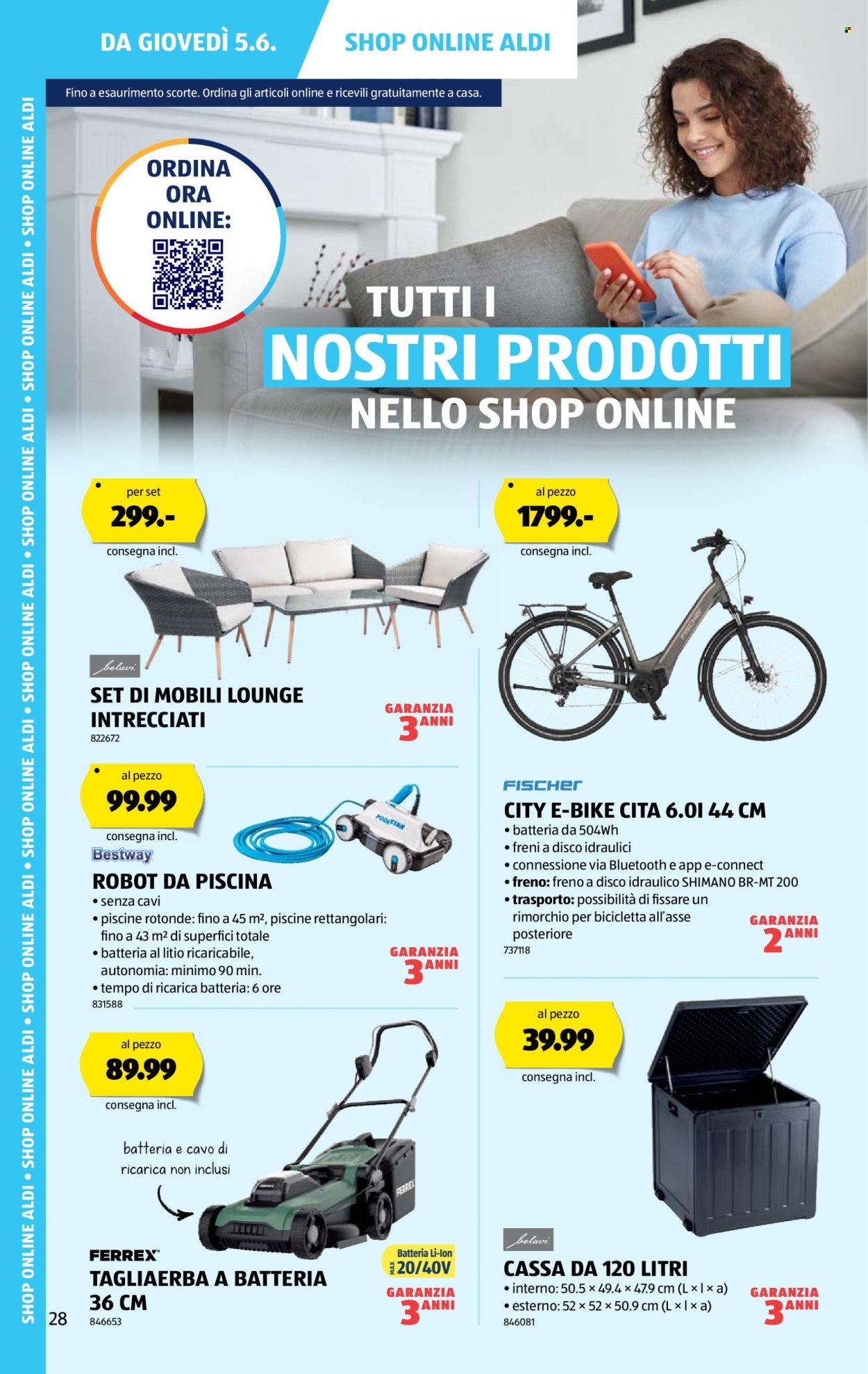 Volantino Aldi - 5.6.2025 - 11.6.2025. Pagina 28.