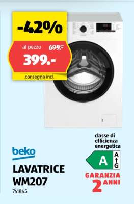 LAVATRICE WM207