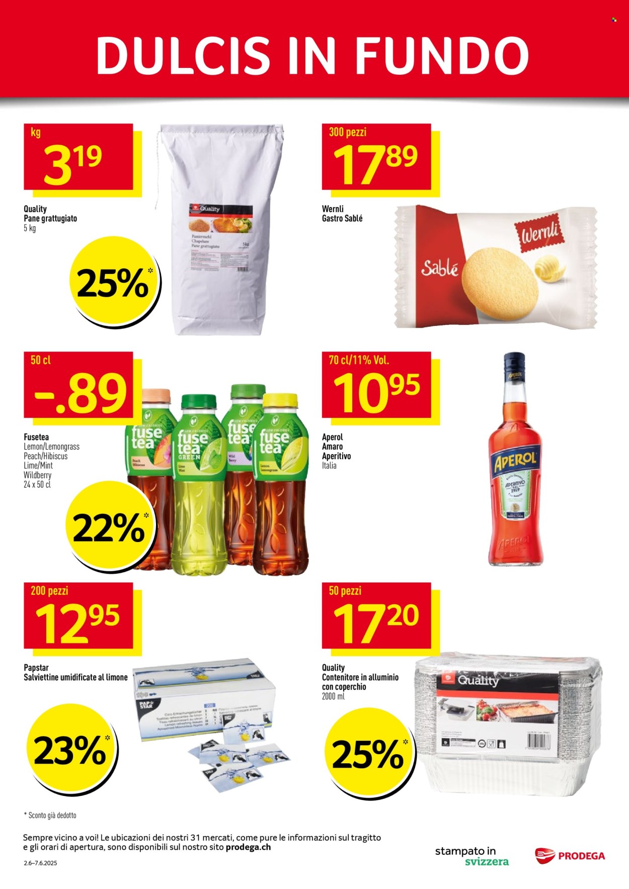 Volantino Prodega - 2.6.2025 - 7.6.2025. Pagina 44.