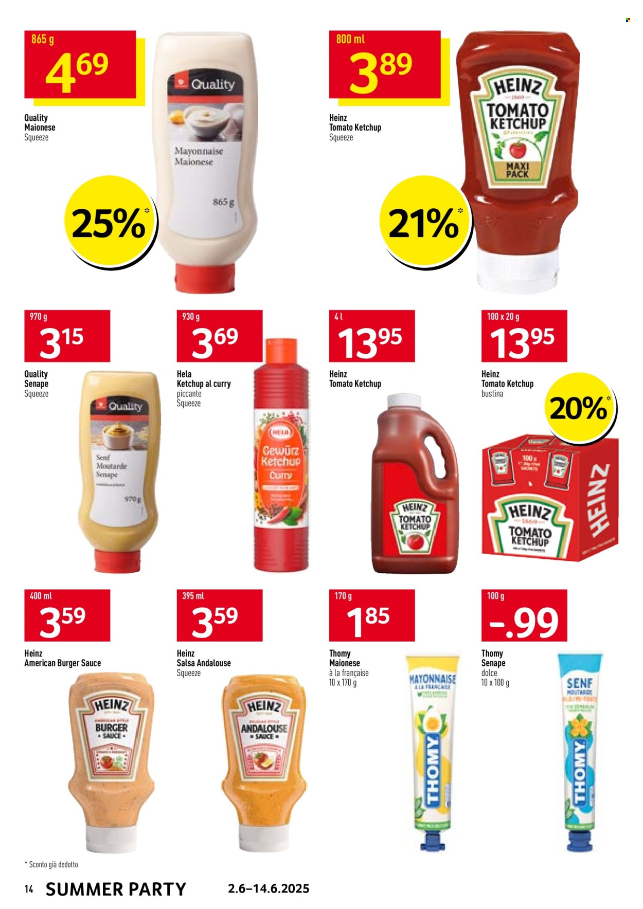 Volantino Prodega - 2.6.2025 - 14.6.2025. Pagina 14.