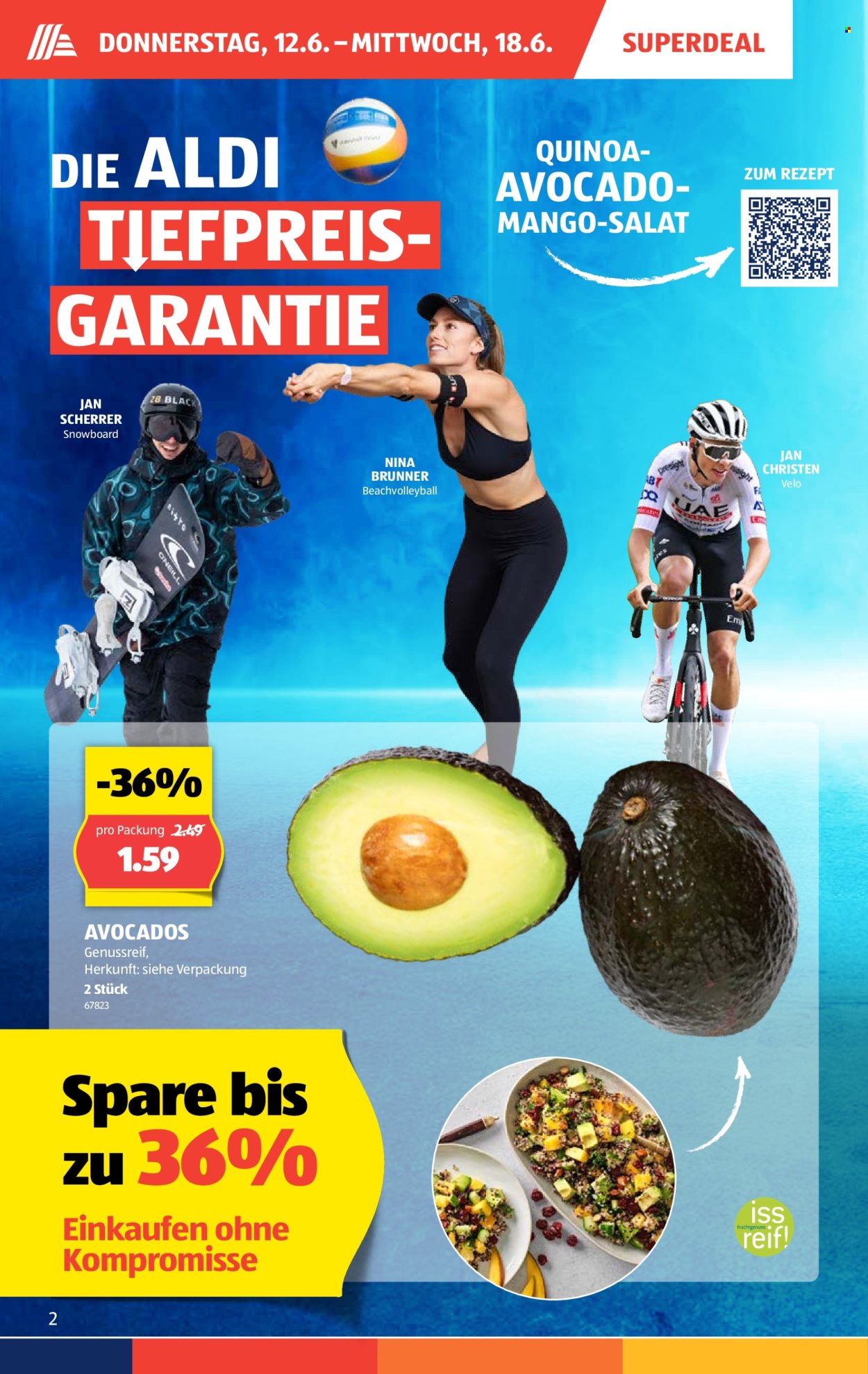 Volantino Aldi - 12.6.2025 - 18.6.2025. Pagina 2. Pagina 2