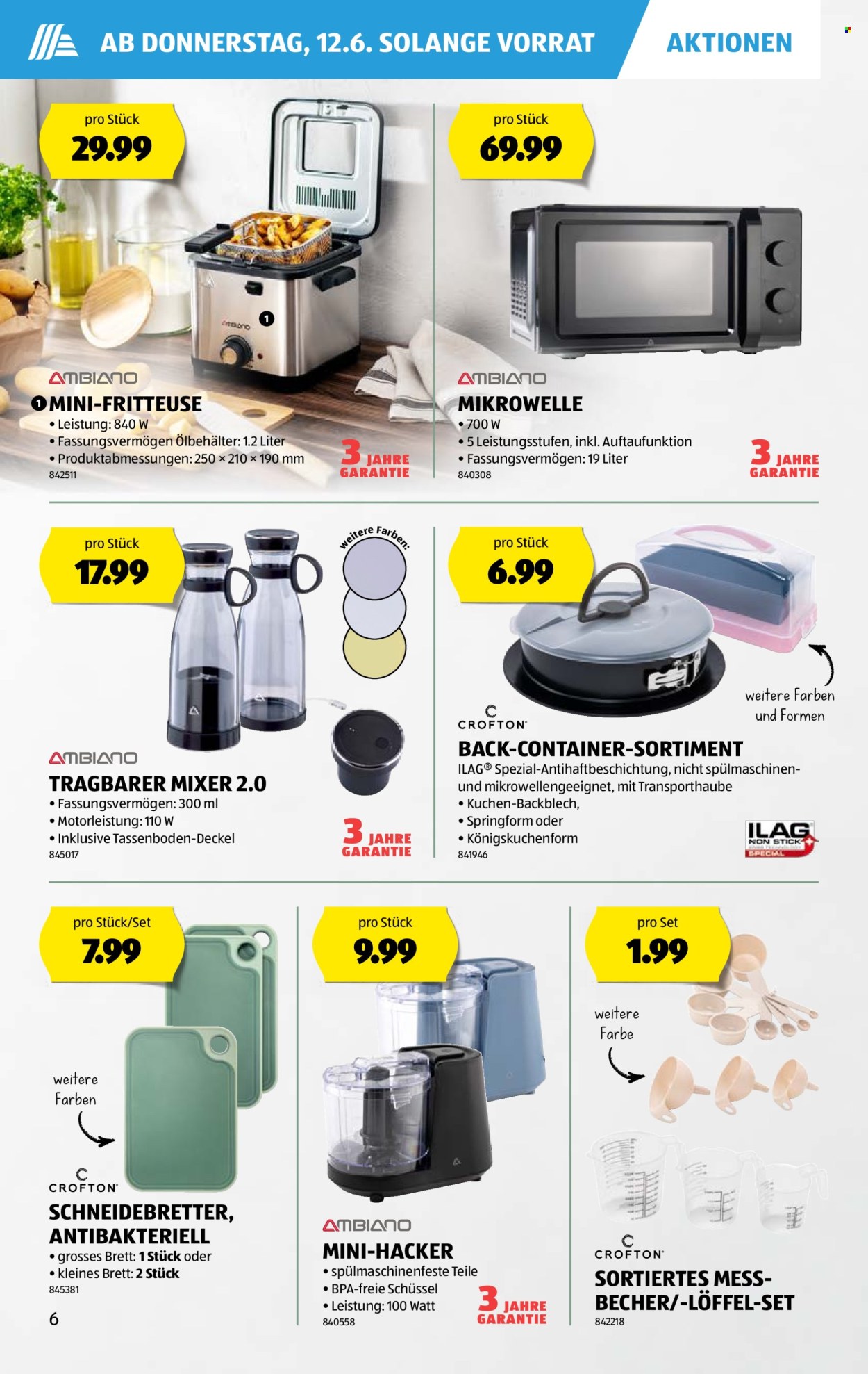 Volantino Aldi - 12.6.2025 - 18.6.2025. Pagina 6. Pagina 6