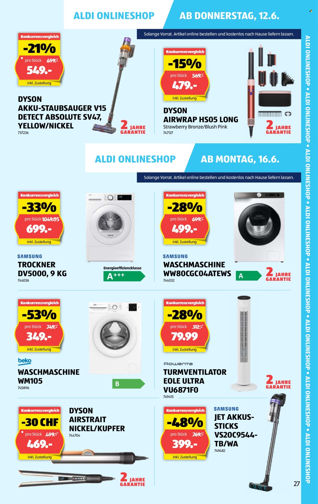 Volantino Aldi - 12.6.2025 - 18.6.2025. Pagina 27. Pagina 27