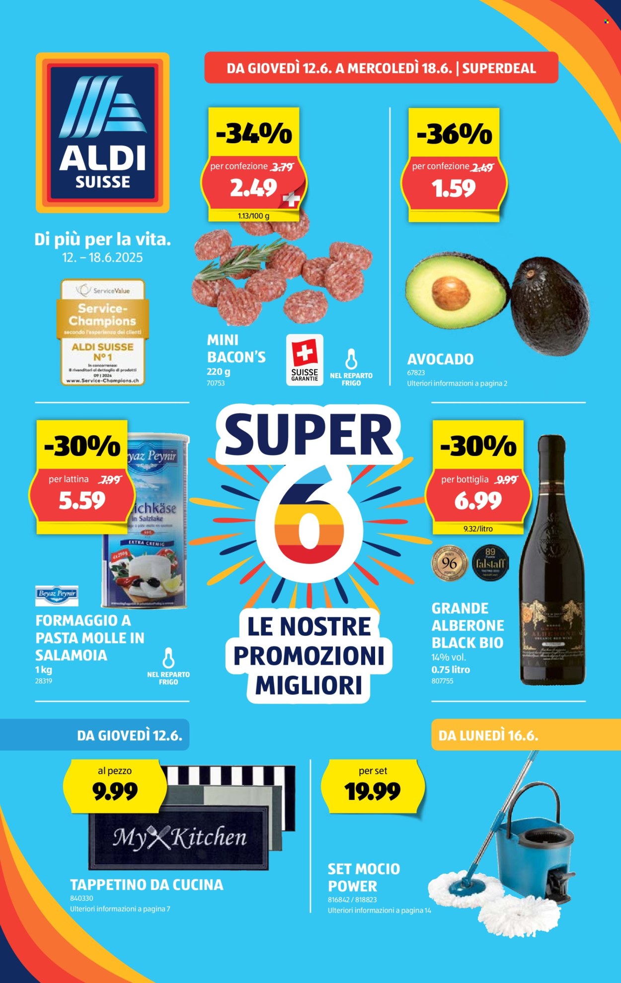 Volantino Aldi - 12.6.2025 - 18.6.2025. Pagina 1. Pagina 1