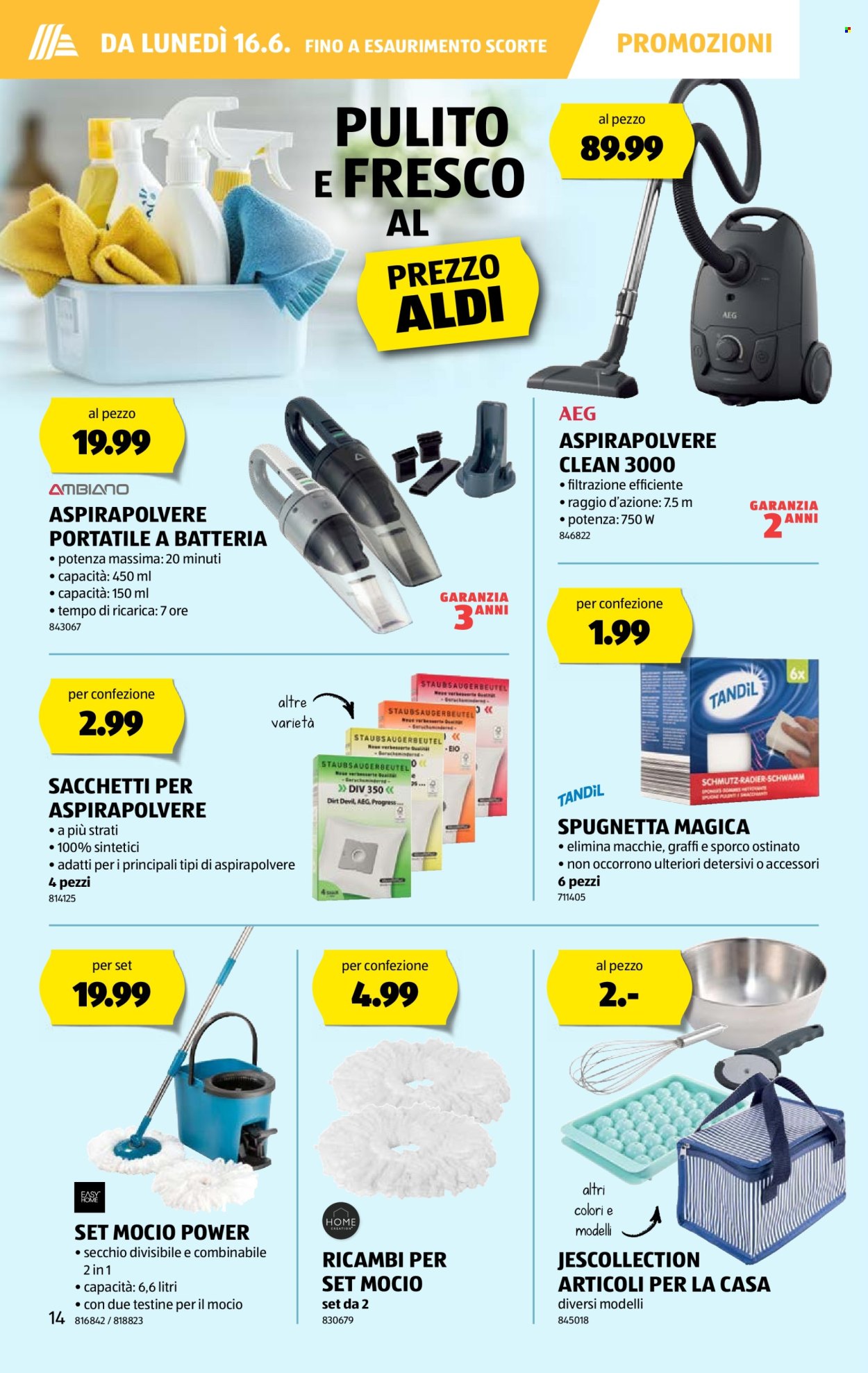 Volantino Aldi - 12.6.2025 - 18.6.2025. Pagina 14. Pagina 14