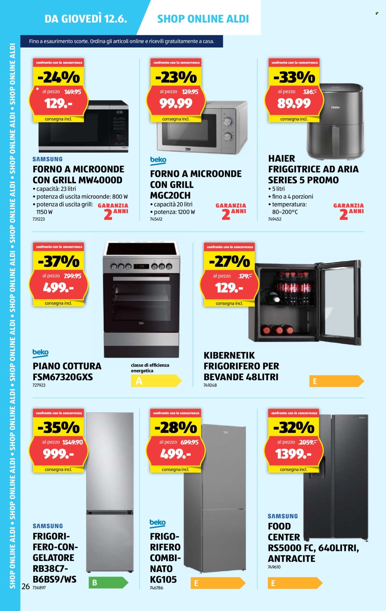 Volantino Aldi - 12.6.2025 - 18.6.2025. Pagina 26. Pagina 26
