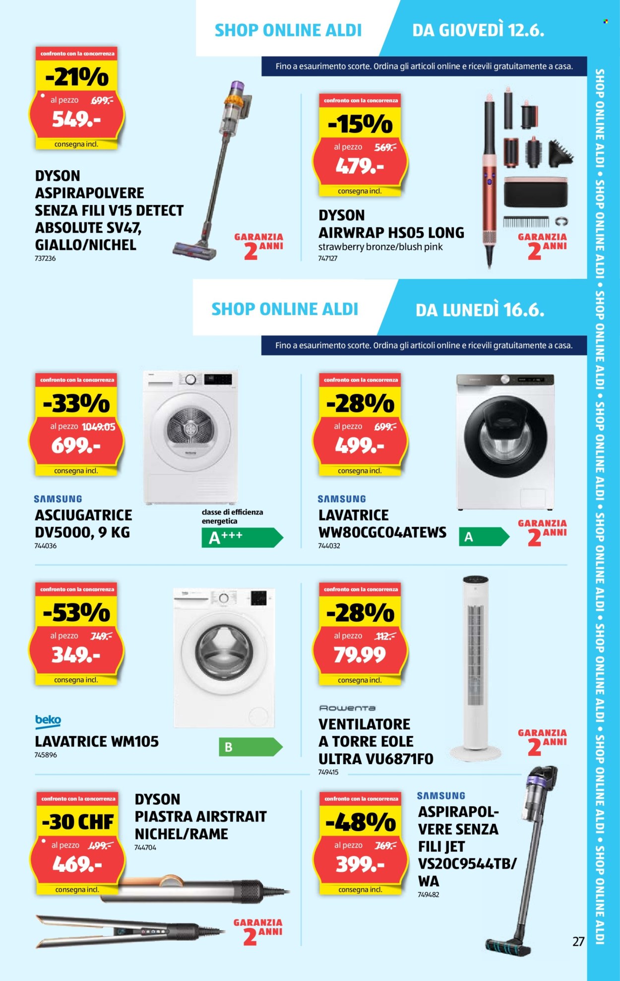 Volantino Aldi - 12.6.2025 - 18.6.2025. Pagina 27. Pagina 27