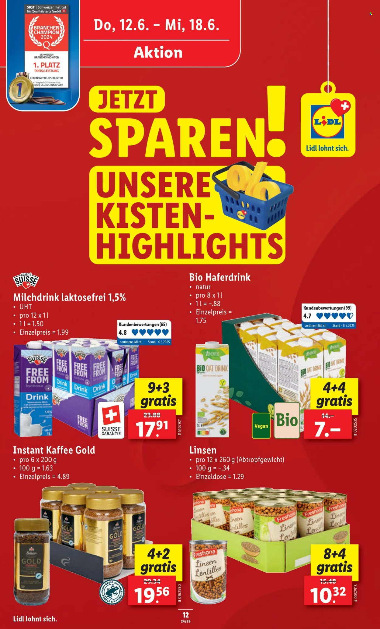 Volantino Lidl - 12.6.2025 - 18.6.2025. Pagina 12. Pagina 12