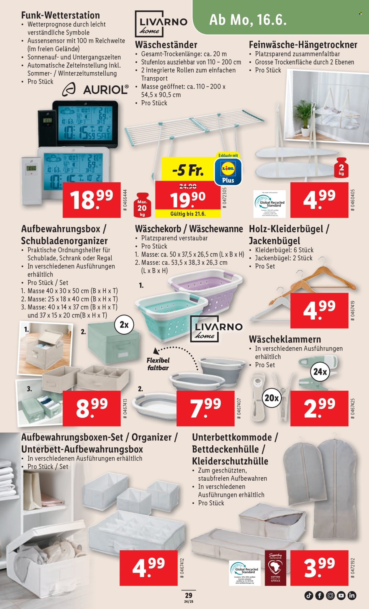 Volantino Lidl - 12.6.2025 - 18.6.2025. Pagina 29. Pagina 29