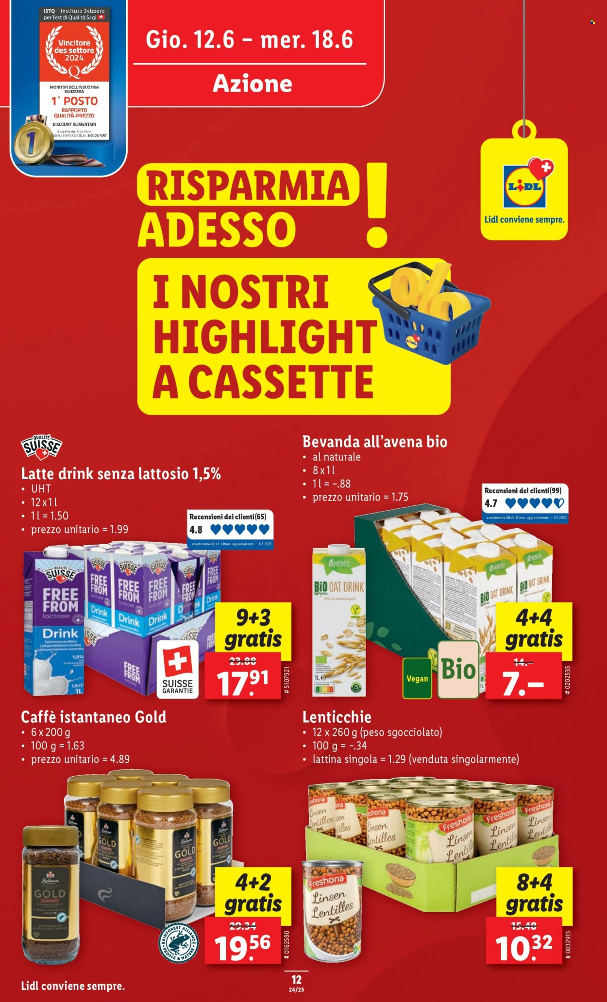 Volantino Lidl - 12.6.2025 - 18.6.2025. Pagina 12. Pagina 12