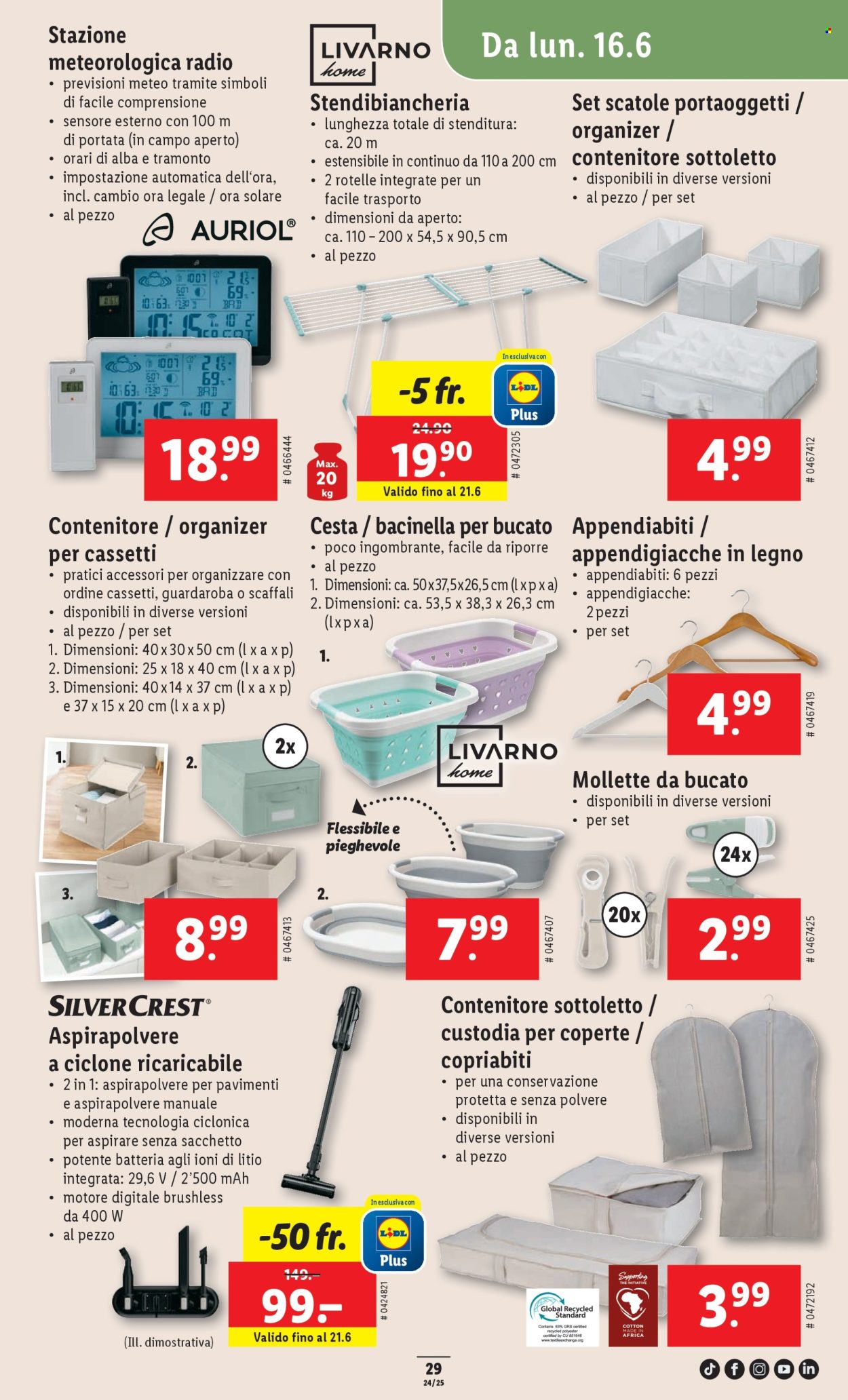 Volantino Lidl - 12.6.2025 - 18.6.2025. Pagina 29. Pagina 29