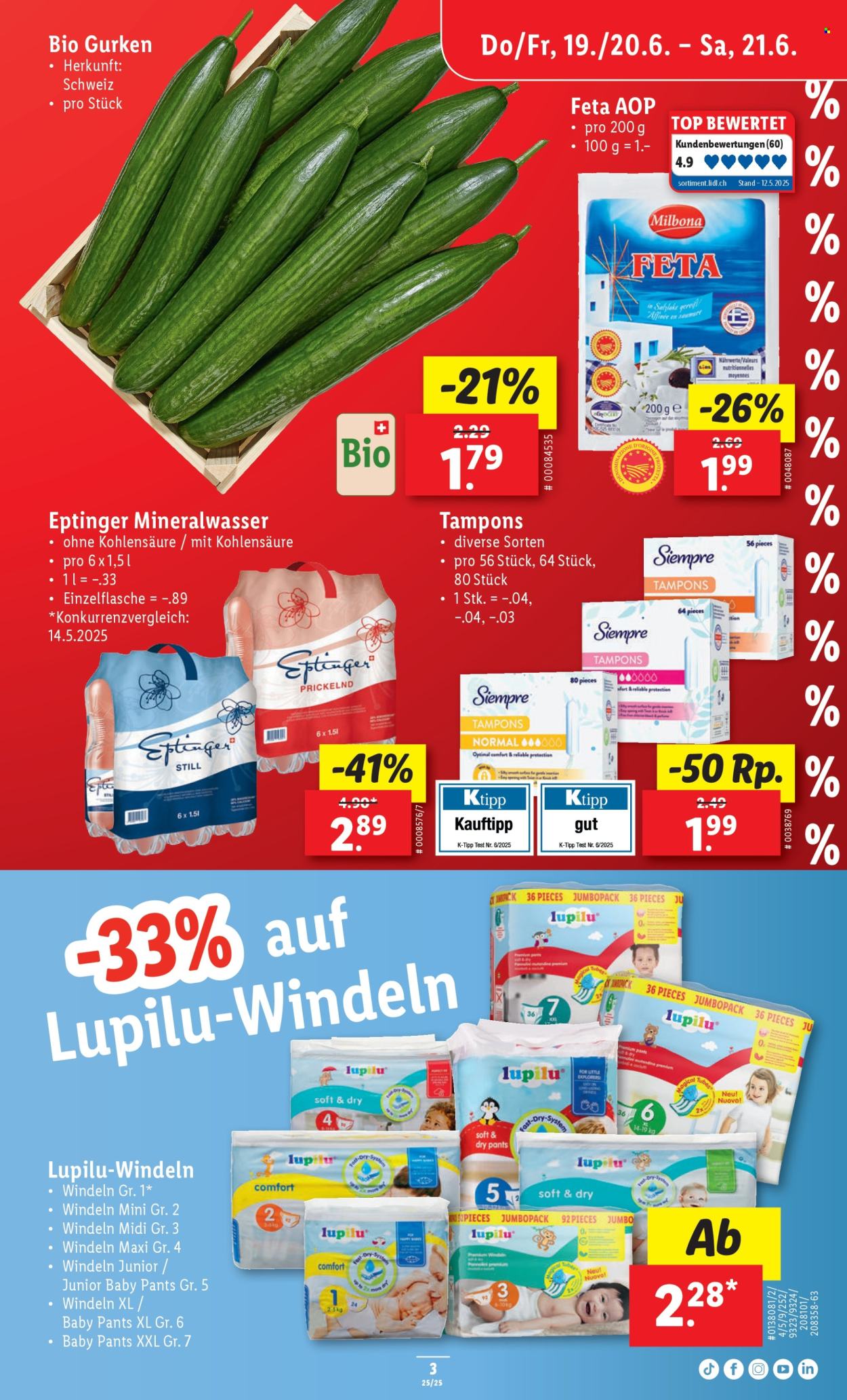 Volantino Lidl - 19.6.2025 - 25.6.2025. Pagina 3. Pagina 3