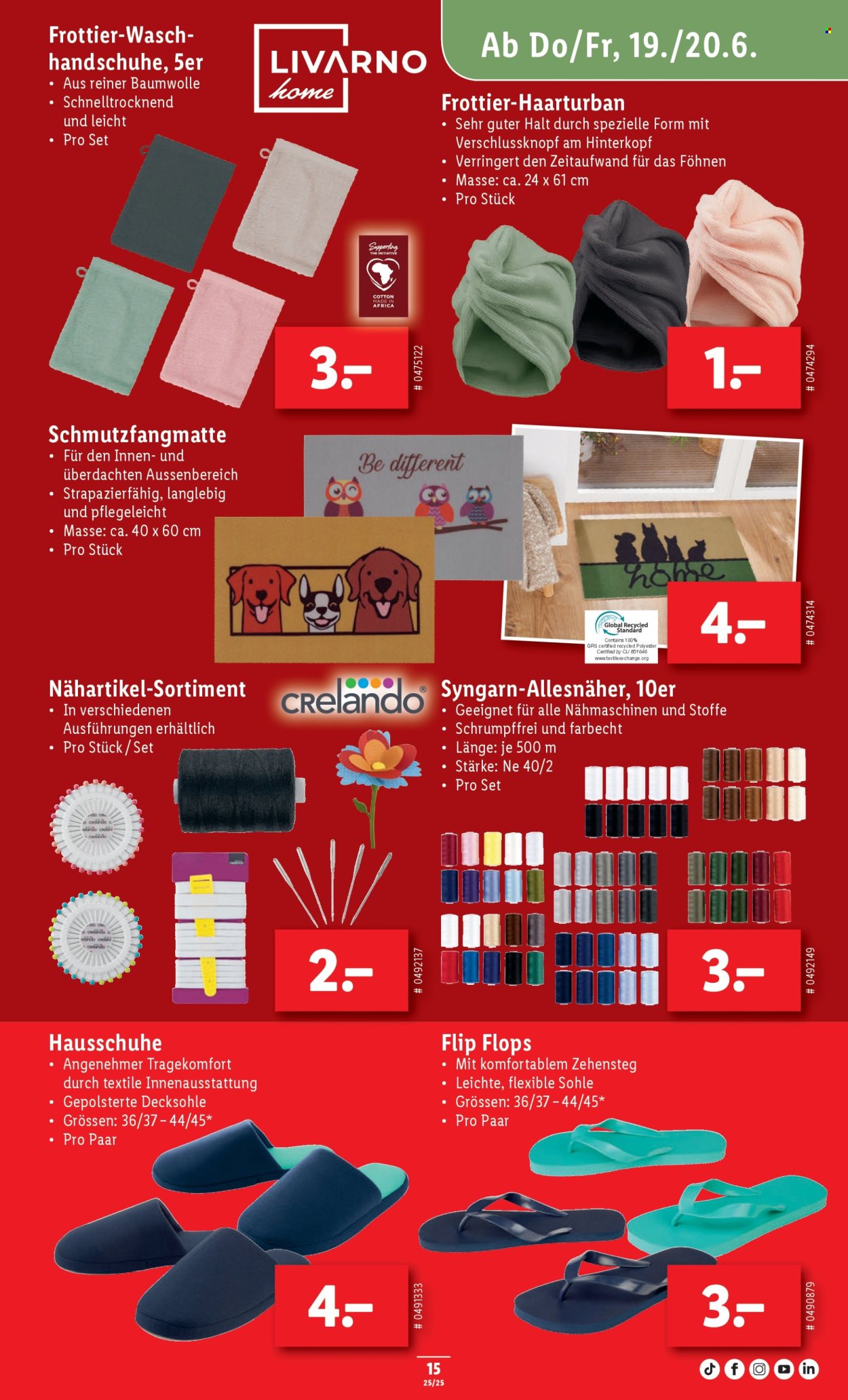 Volantino Lidl - 19.6.2025 - 25.6.2025. Pagina 15. Pagina 15
