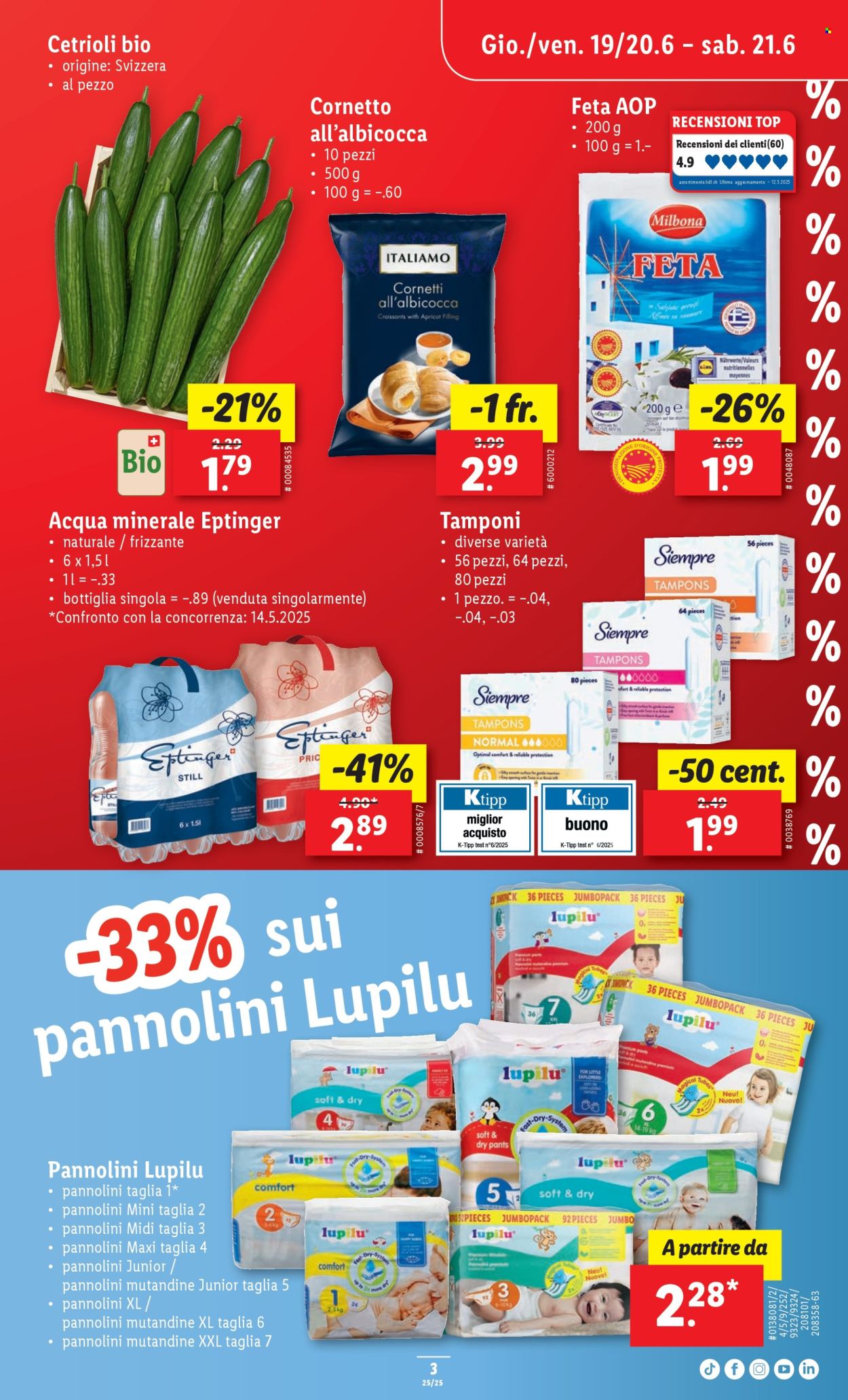 Volantino Lidl - 19.6.2025 - 25.6.2025. Pagina 3. Pagina 3
