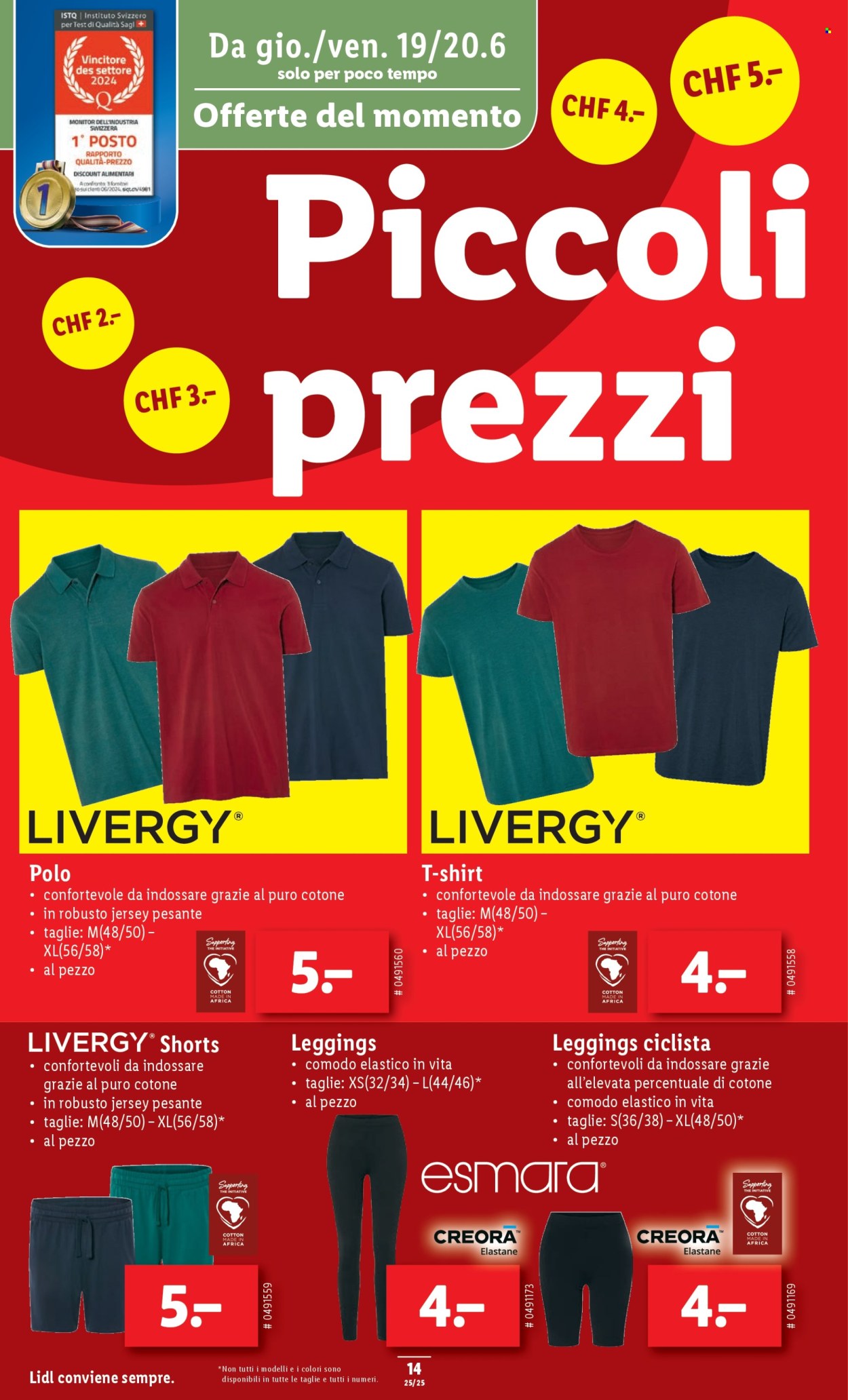 Volantino Lidl - 19.6.2025 - 25.6.2025. Pagina 14. Pagina 14